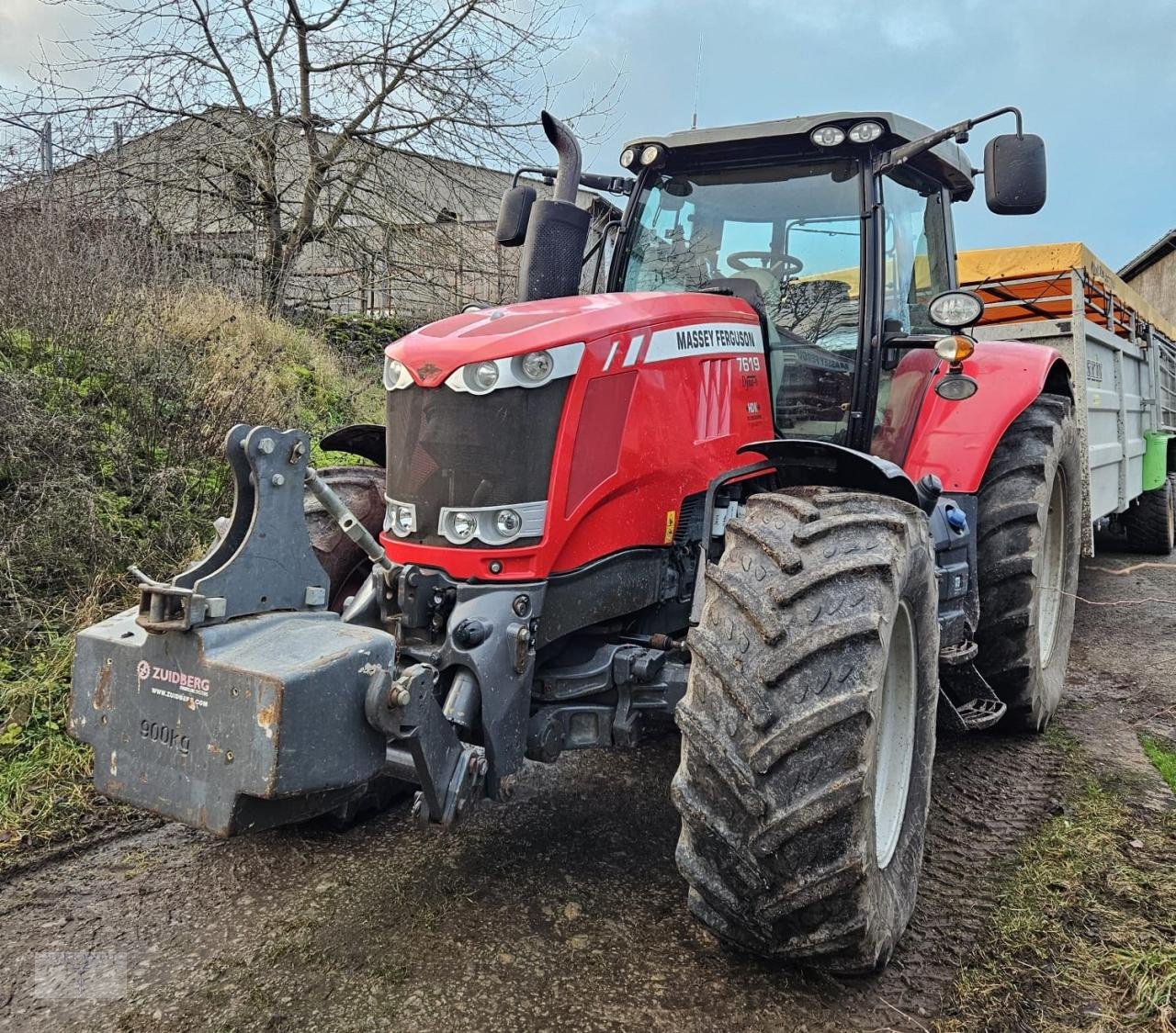 Traktor типа Massey Ferguson 7619 Dyna VT, Gebrauchtmaschine в Pragsdorf (Фотография 4)