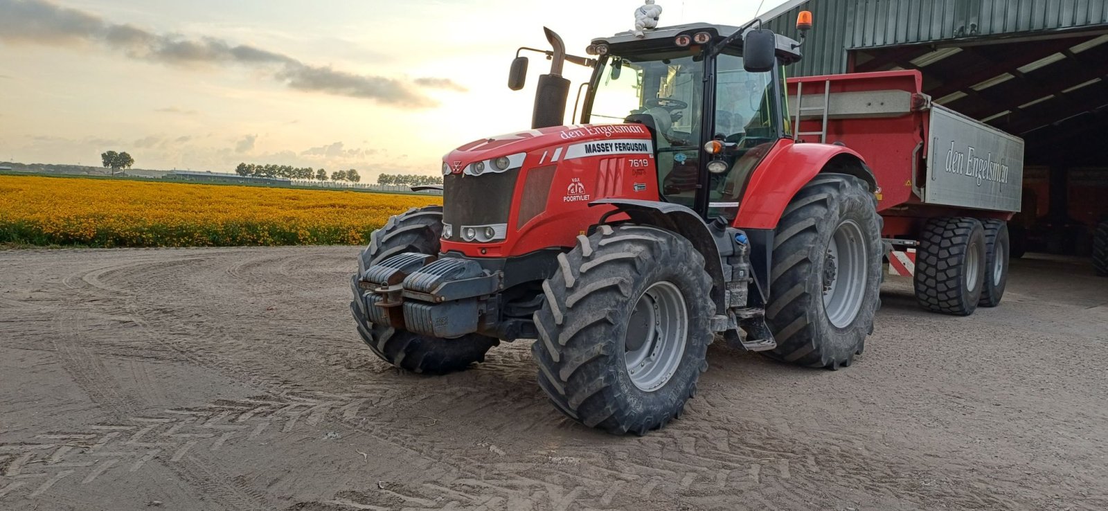 Traktor типа Massey Ferguson 7619, Gebrauchtmaschine в poortvliet (Фотография 3)