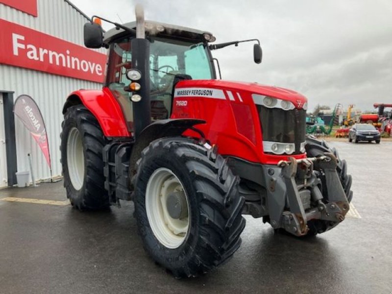 Traktor typu Massey Ferguson 7620 DVT EXCLUSIVE, Gebrauchtmaschine v POUSSAY (Obrázok 1)