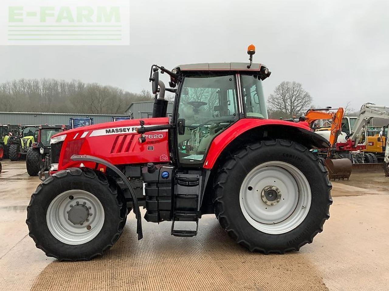 Traktor типа Massey Ferguson 7620 dyna6 tractor (st25560), Gebrauchtmaschine в SHAFTESBURY (Фотография 5)