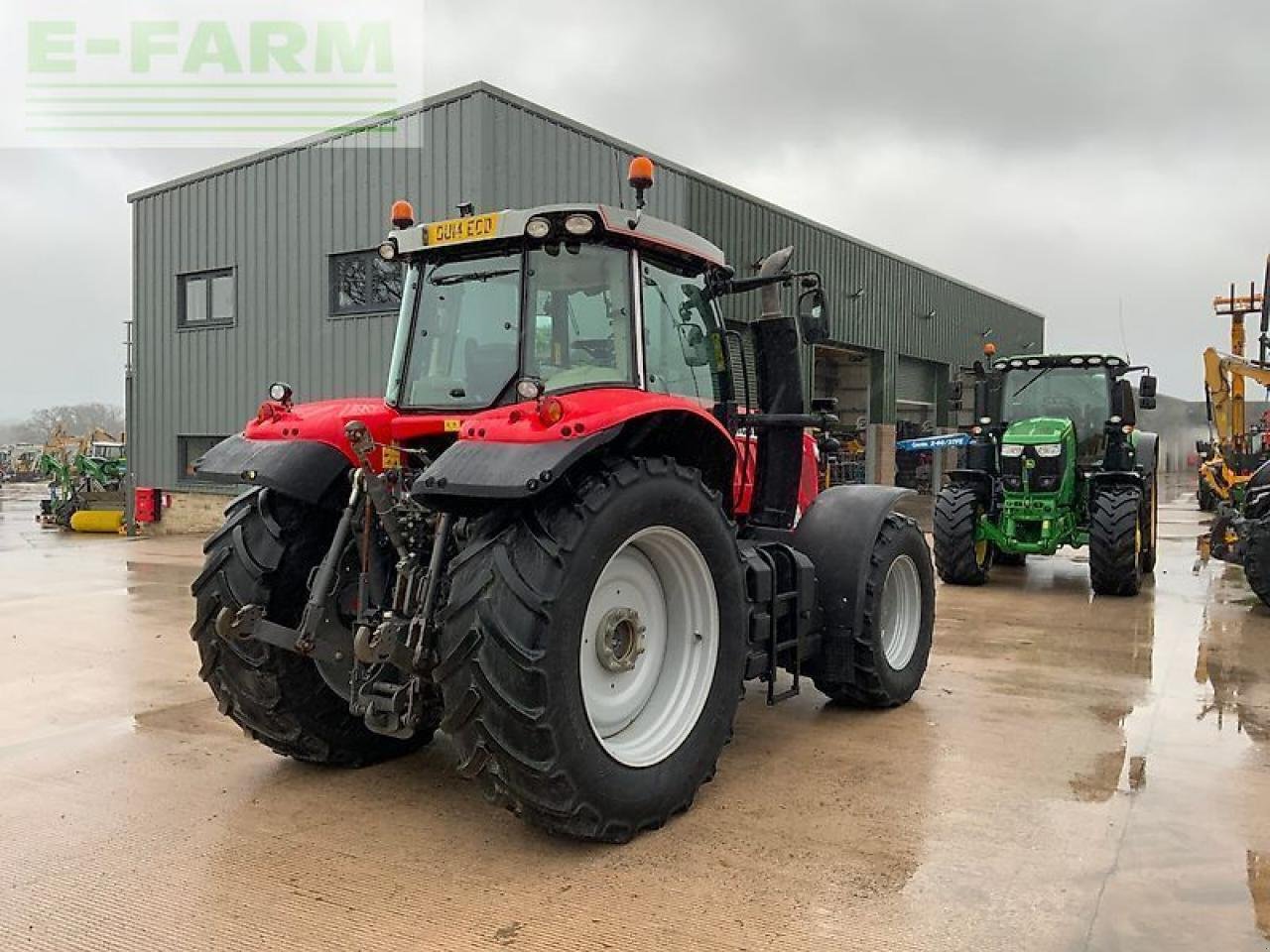 Traktor типа Massey Ferguson 7620 dyna6 tractor (st25560), Gebrauchtmaschine в SHAFTESBURY (Фотография 9)