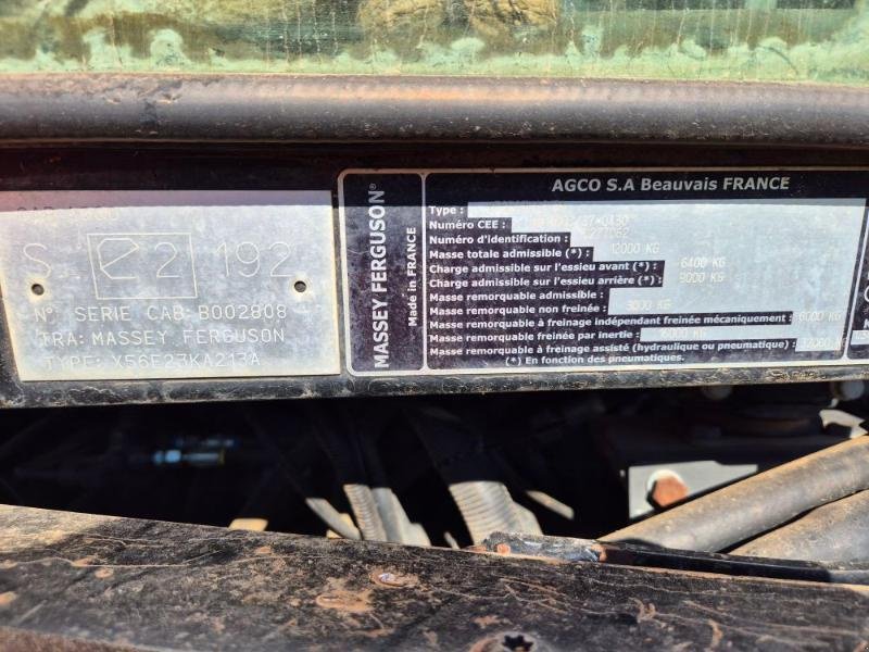 Traktor del tipo Massey Ferguson 7620, Gebrauchtmaschine en CHAUMONT (Imagen 3)