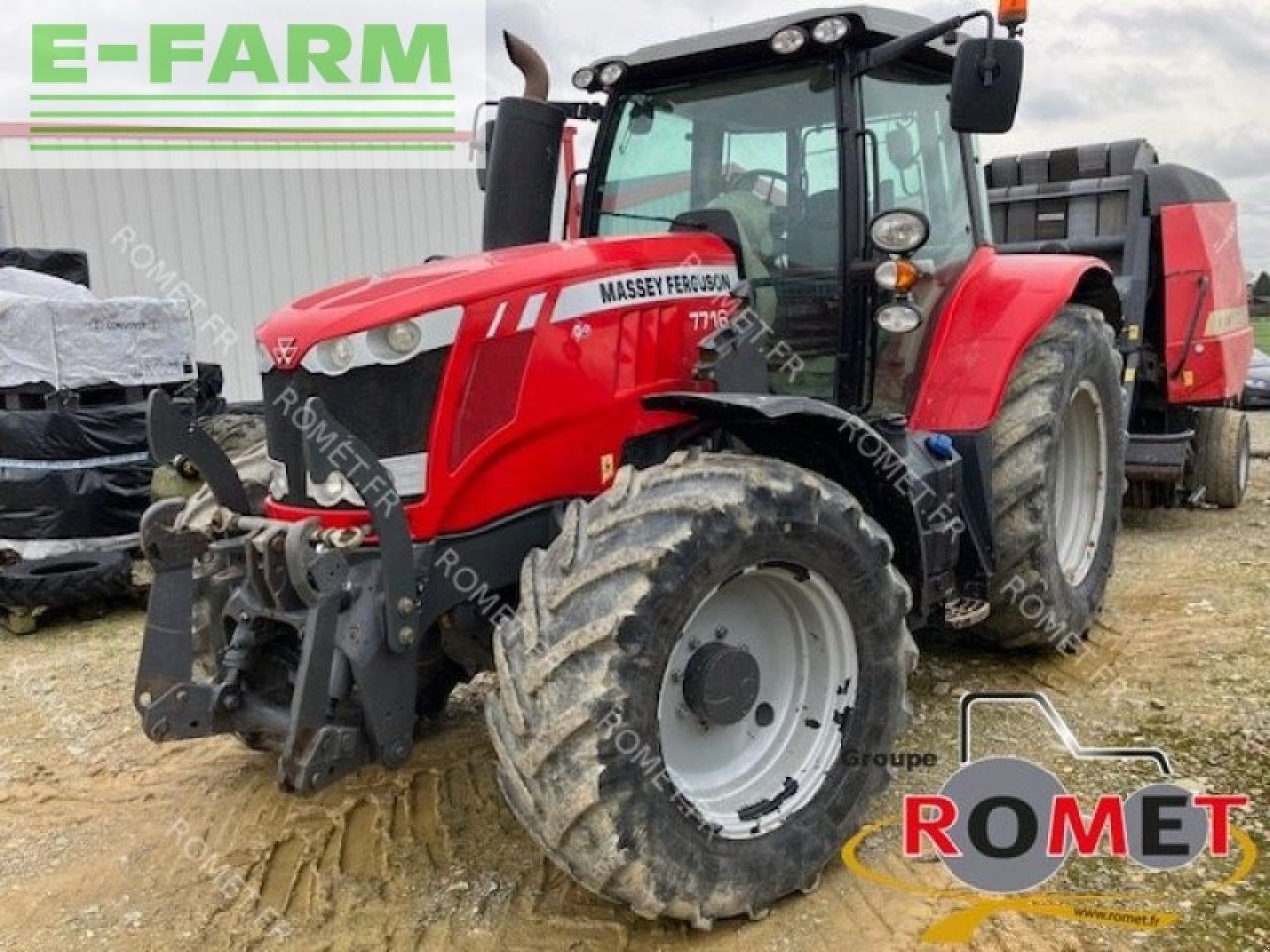 Traktor typu Massey Ferguson 7716 d6 ef, Gebrauchtmaschine w GENNES-SUR-GLAIZE (Zdjęcie 1)