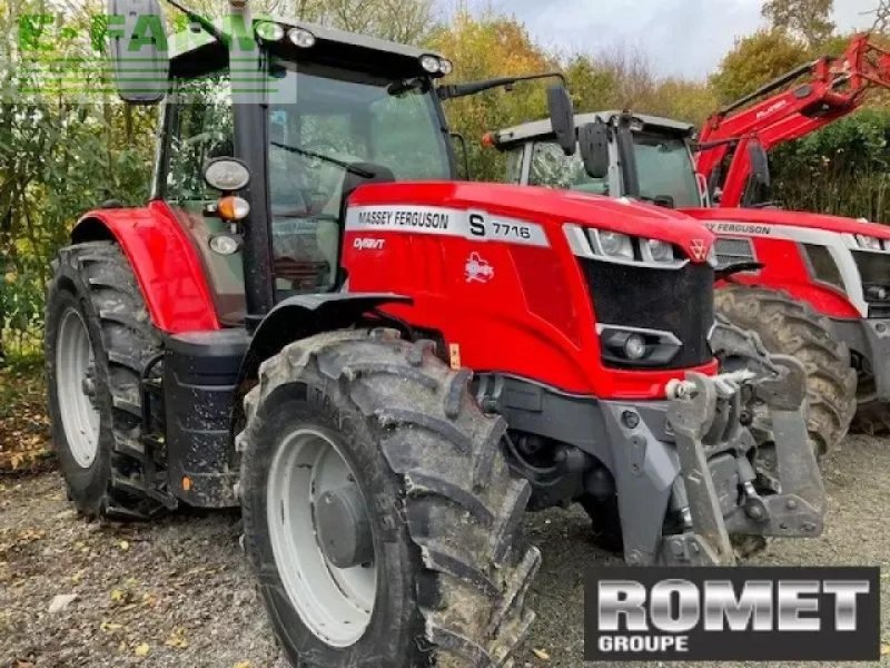 Traktor du type Massey Ferguson 7716 s dv ef Efficient, Gebrauchtmaschine en GENNES-SUR-GLAIZE (Photo 1)