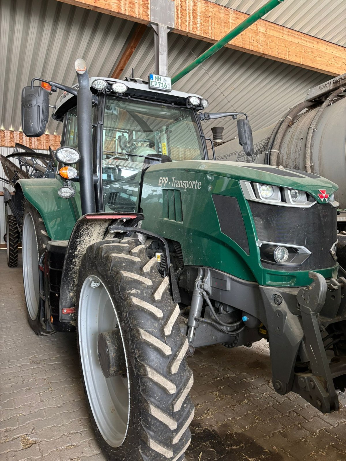 Traktor типа Massey Ferguson 7716, Gebrauchtmaschine в Wiedergeltingen (Фотография 1)