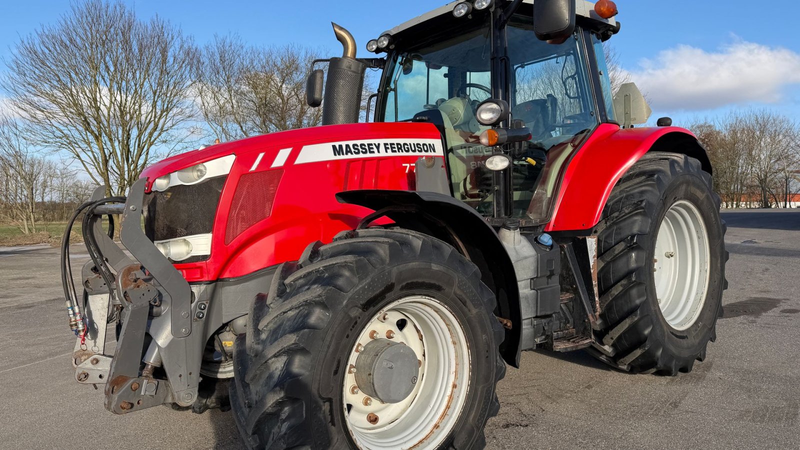 Traktor des Typs Massey Ferguson 7718 Dyna-6 EXCLUSIVE MED FRONT PTO OG TOPCON AUTOSTYRING!, Gebrauchtmaschine in Nørager (Bild 1)