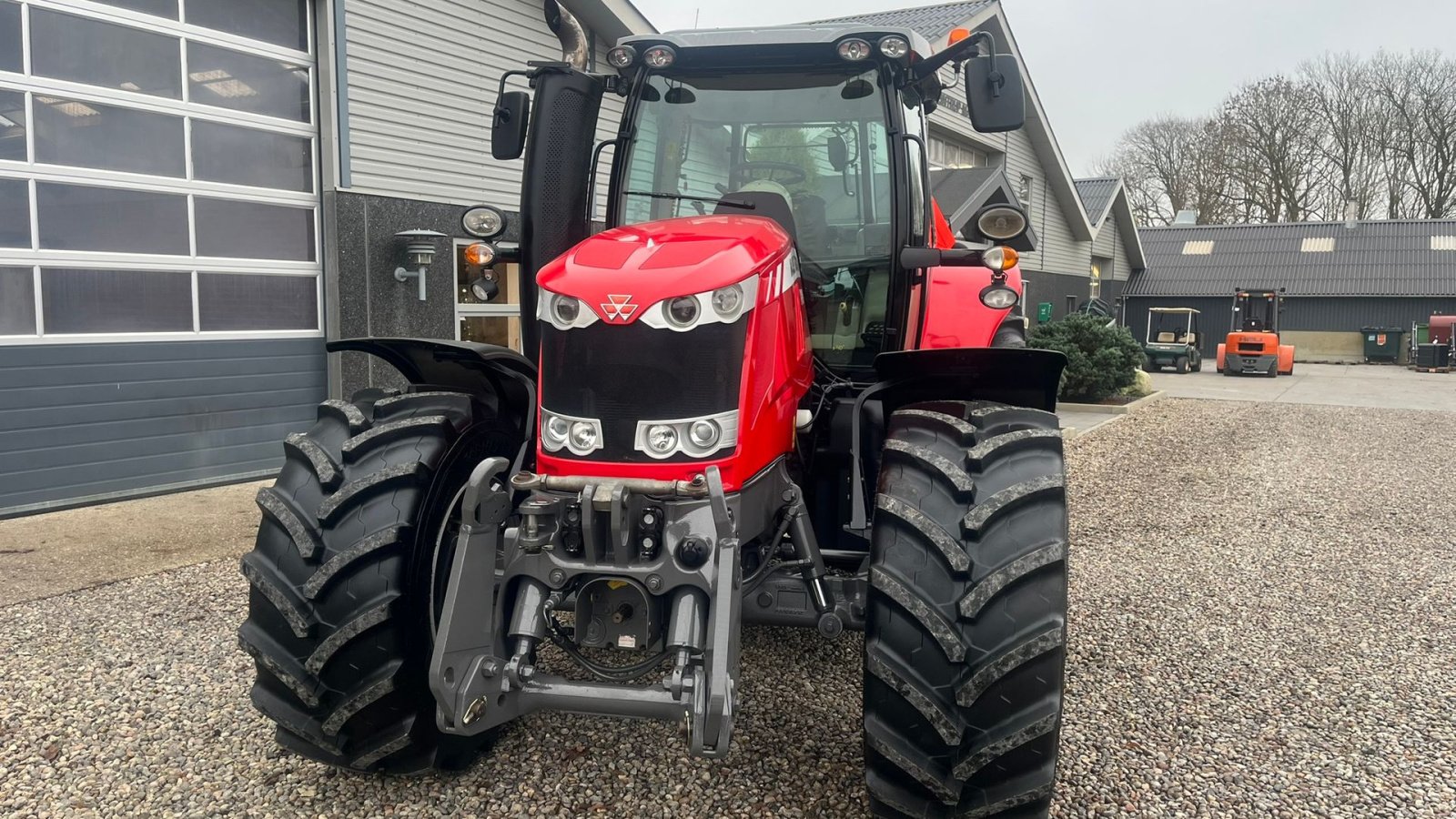 Traktor des Typs Massey Ferguson 7718 Dyna VT Med frontlift og frontPTO, Gebrauchtmaschine in Lintrup (Bild 13)