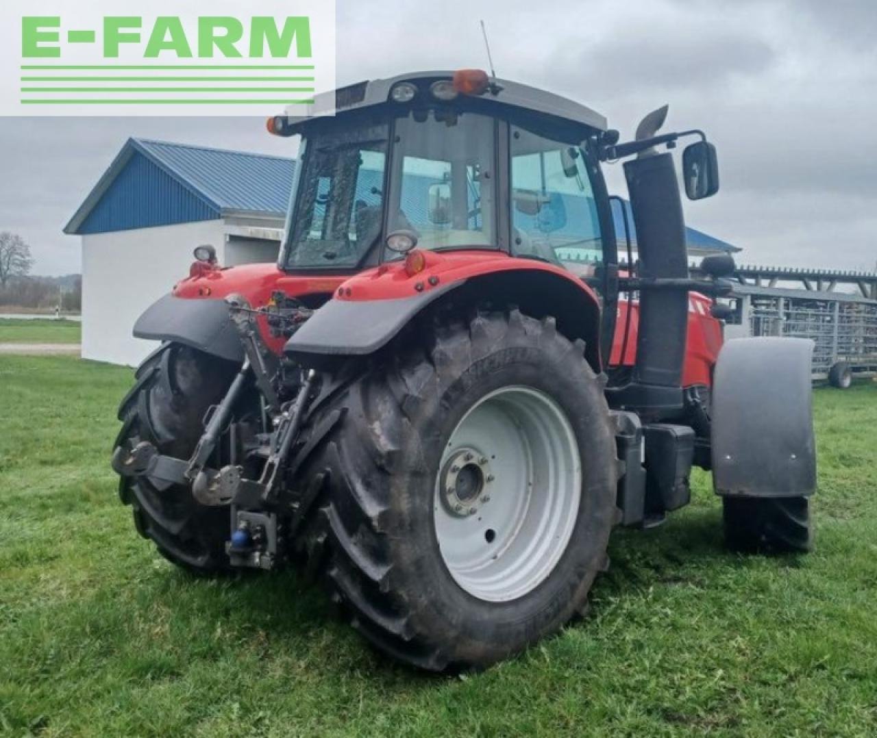 Traktor типа Massey Ferguson 7718 dyna-vt, Gebrauchtmaschine в STAPEL (Фотография 8)