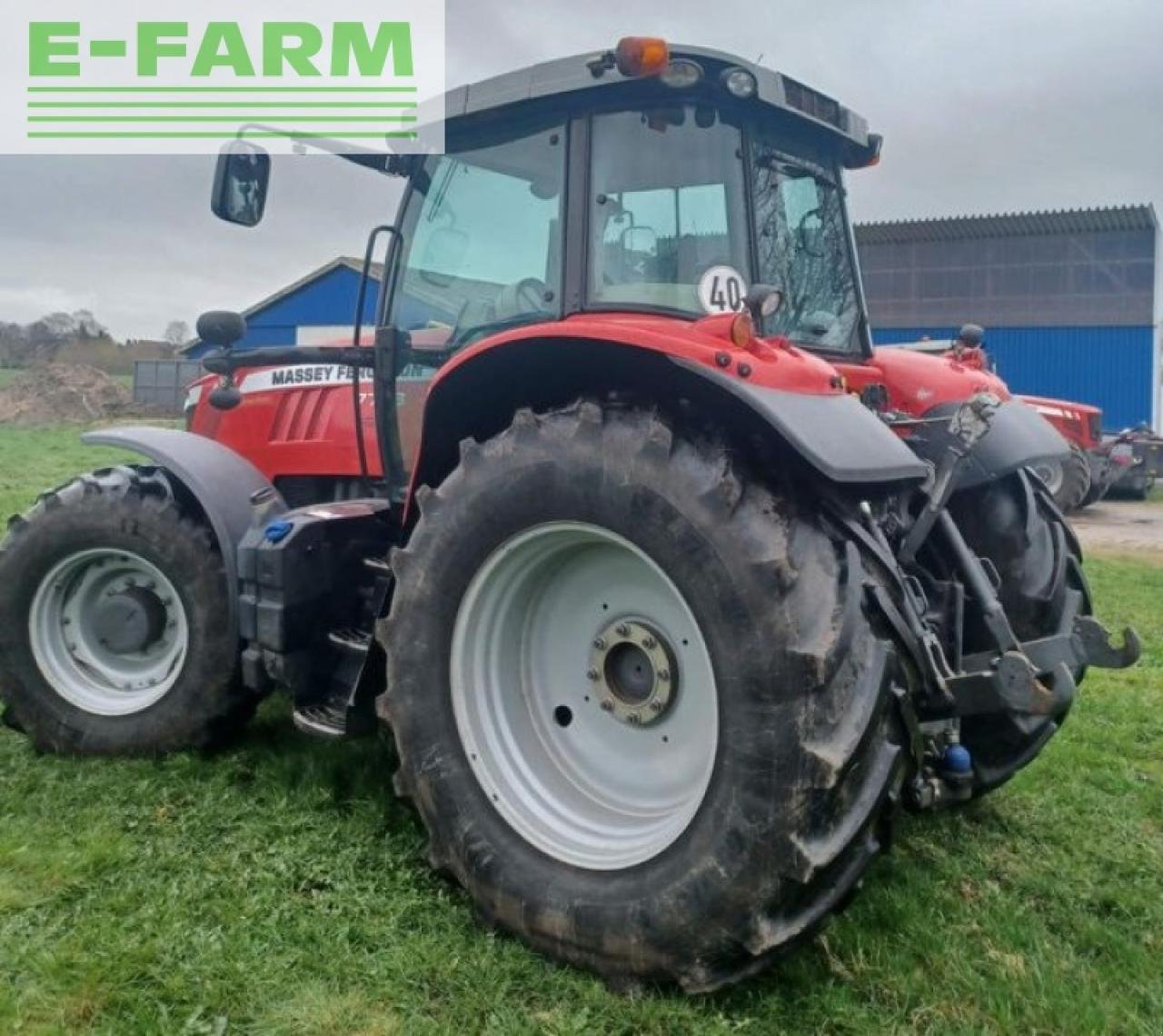 Traktor типа Massey Ferguson 7718 dyna-vt, Gebrauchtmaschine в STAPEL (Фотография 10)