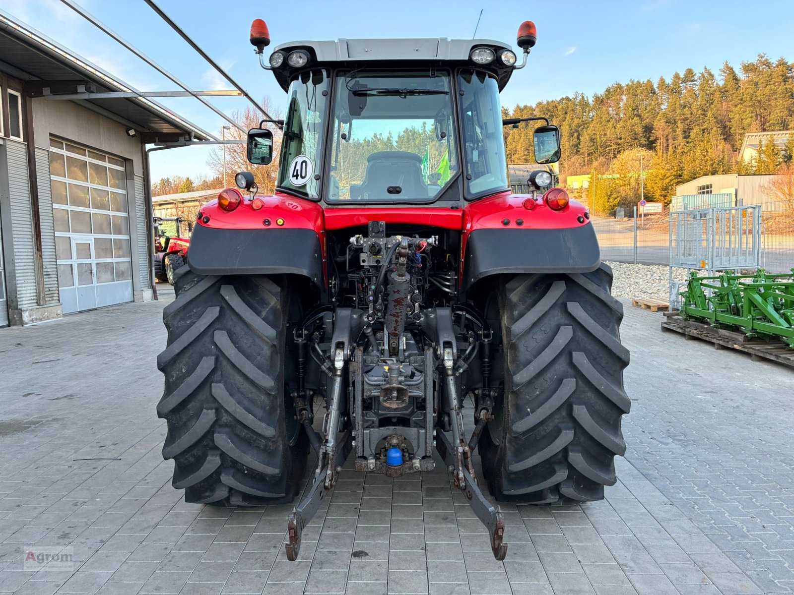 Traktor van het type Massey Ferguson 7718, Gebrauchtmaschine in Münsingen (Foto 10)