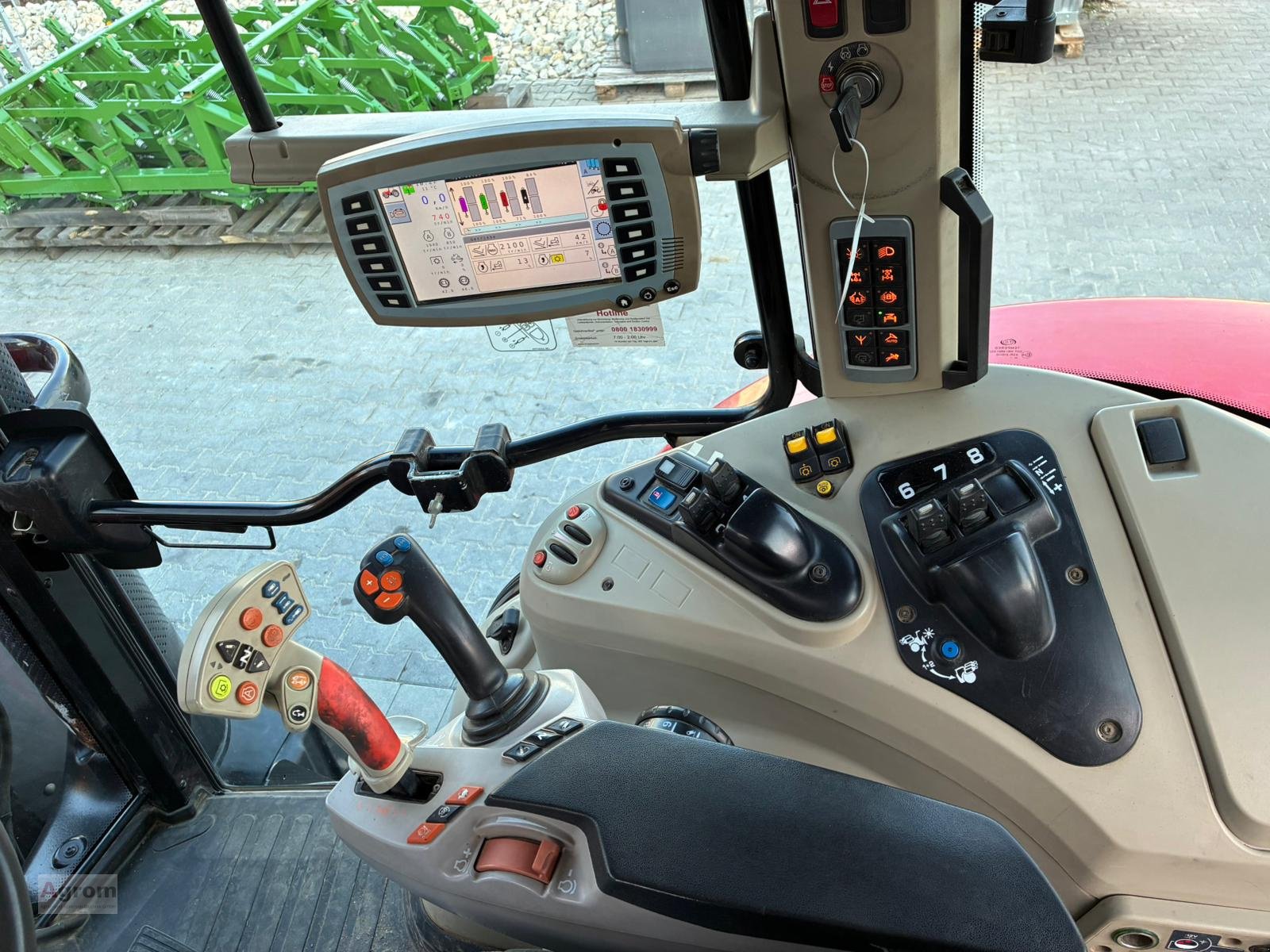 Traktor van het type Massey Ferguson 7718, Gebrauchtmaschine in Münsingen (Foto 16)