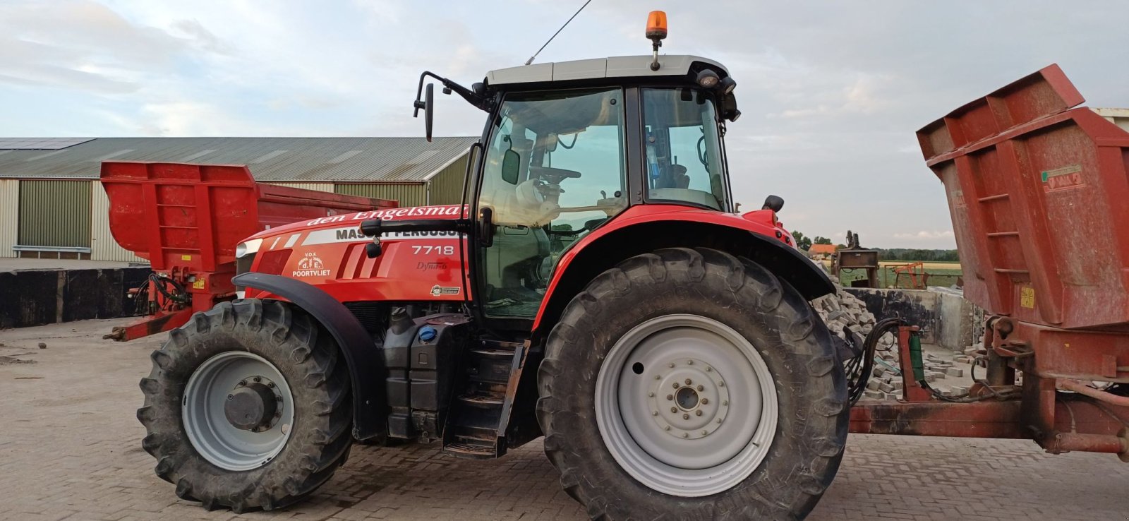 Traktor of the type Massey Ferguson 7718, Gebrauchtmaschine in poortvliet (Picture 3)