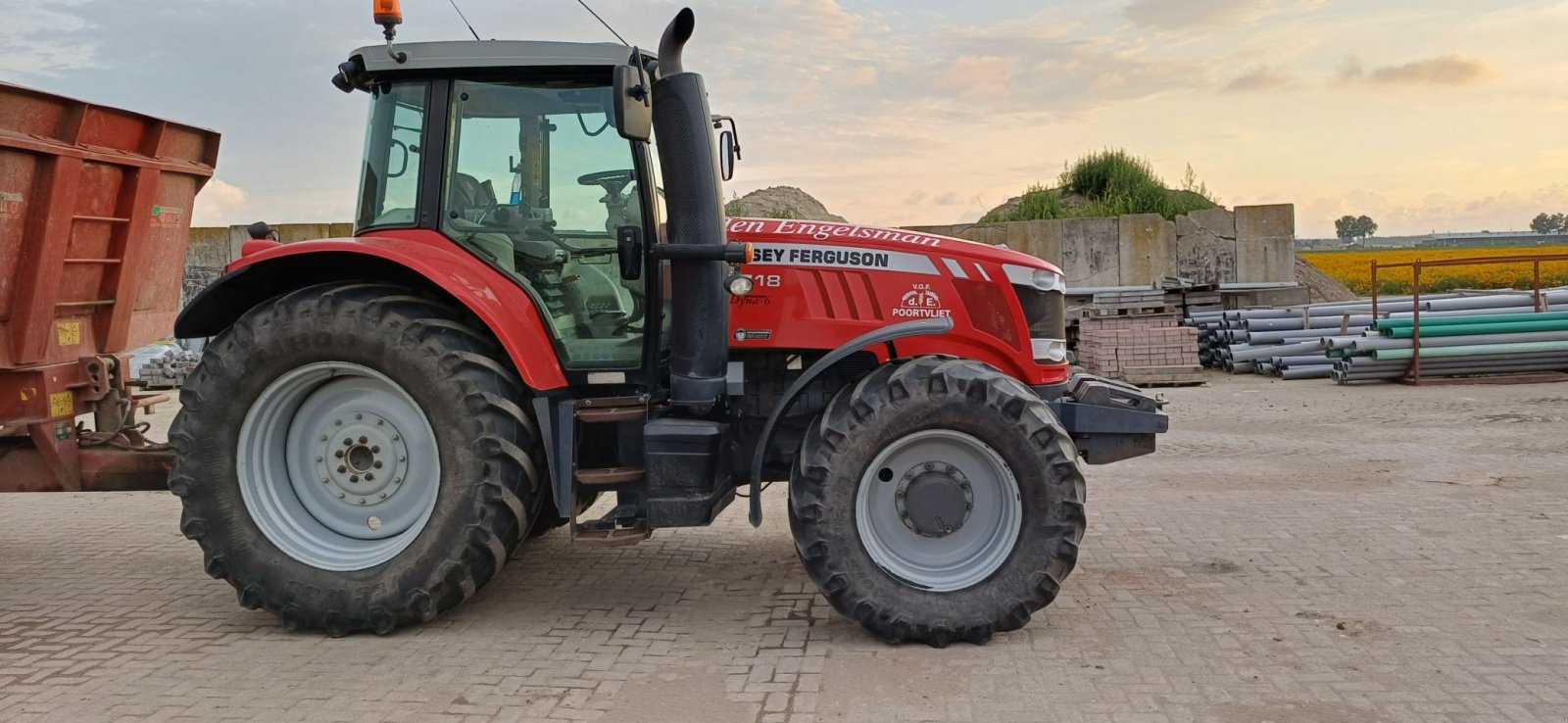 Traktor of the type Massey Ferguson 7718, Gebrauchtmaschine in poortvliet (Picture 7)