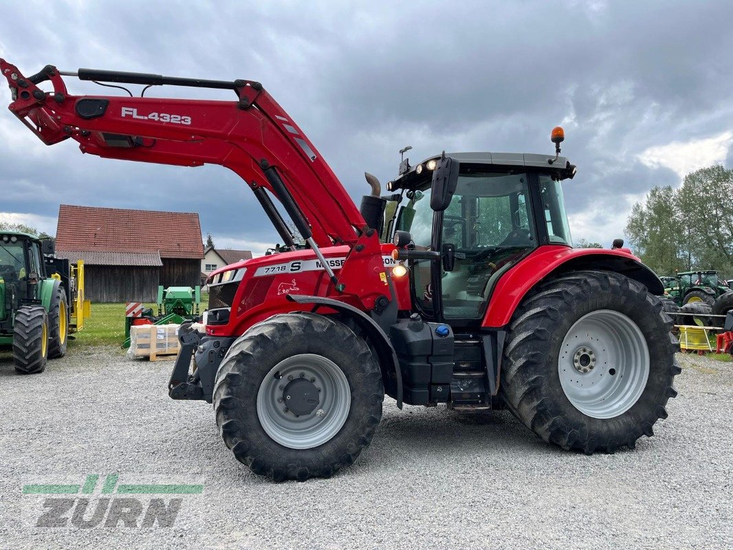 Traktor des Typs Massey Ferguson 7718S, Gebrauchtmaschine in Kanzach (Bild 1)