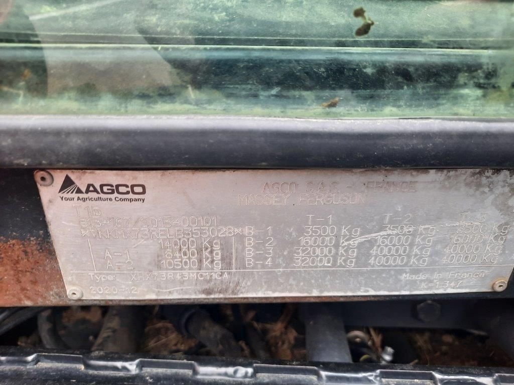 Traktor del tipo Massey Ferguson 7719S, Gebrauchtmaschine In CHEMAUDIN ET VAUX (Immagine 10)