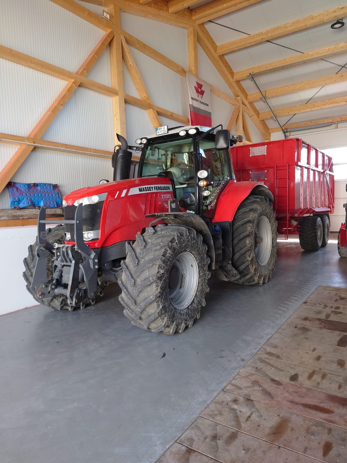 Traktor Türe ait Massey Ferguson 7720 DYNA-VT, Gebrauchtmaschine içinde Mühlhausen (resim 1)