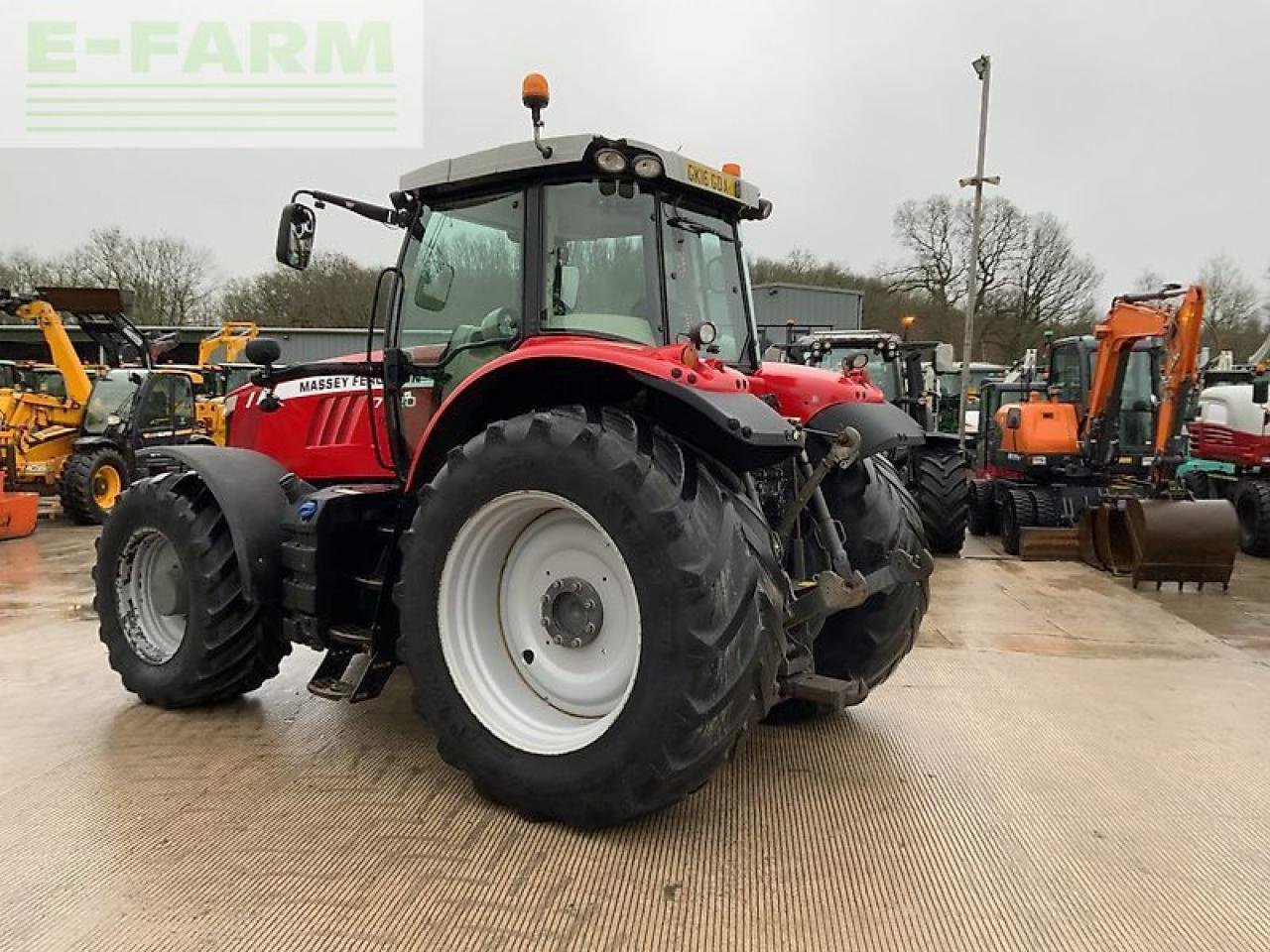 Traktor του τύπου Massey Ferguson 7720 dyna6 tractor (st25101), Gebrauchtmaschine σε SHAFTESBURY (Φωτογραφία 7)