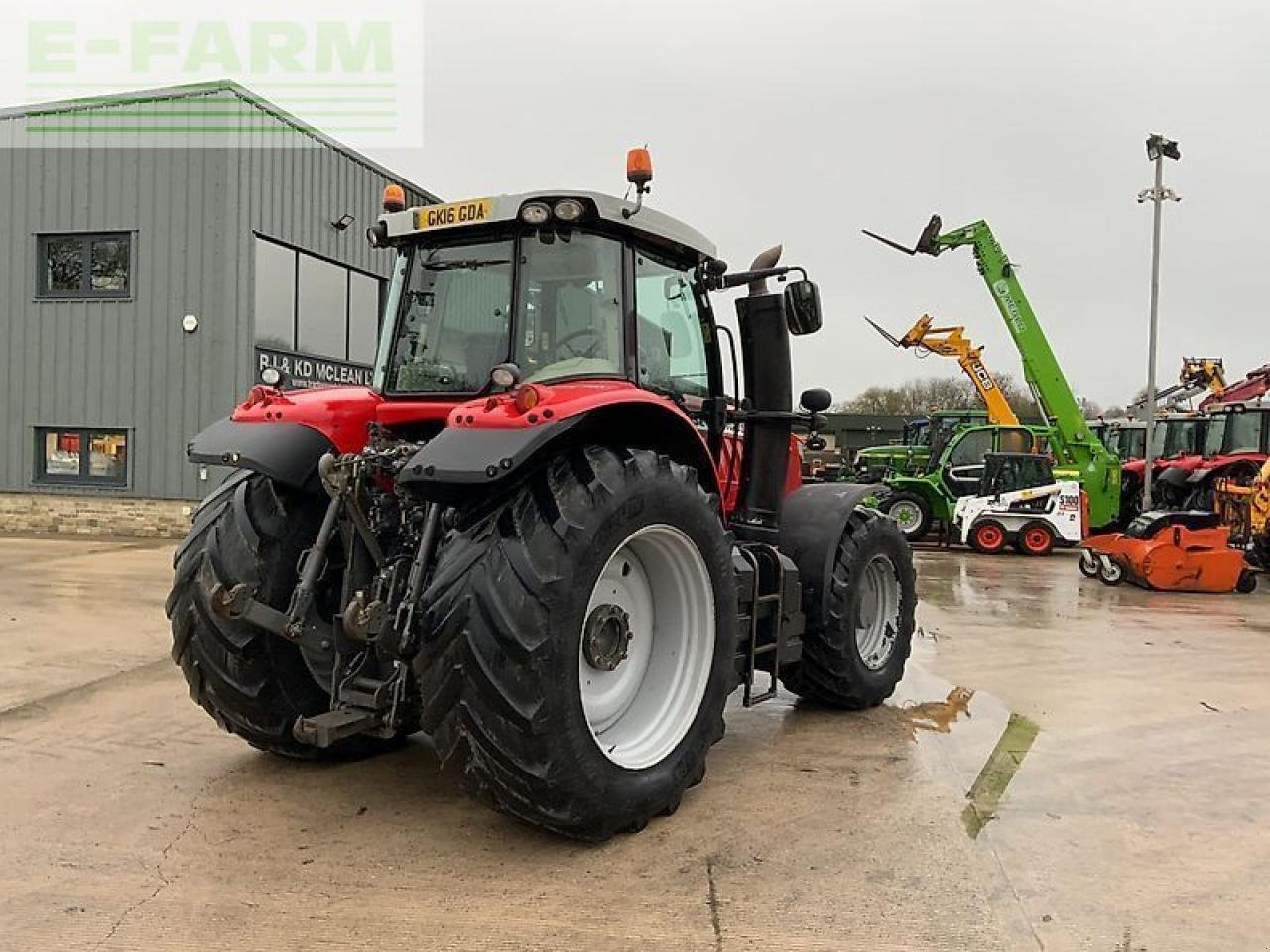 Traktor του τύπου Massey Ferguson 7720 dyna6 tractor (st25101), Gebrauchtmaschine σε SHAFTESBURY (Φωτογραφία 9)