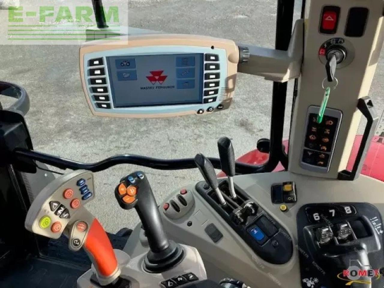 Traktor tipa Massey Ferguson 7722 d6 ef Efficient, Gebrauchtmaschine u GENNES-SUR-GLAIZE (Slika 6)