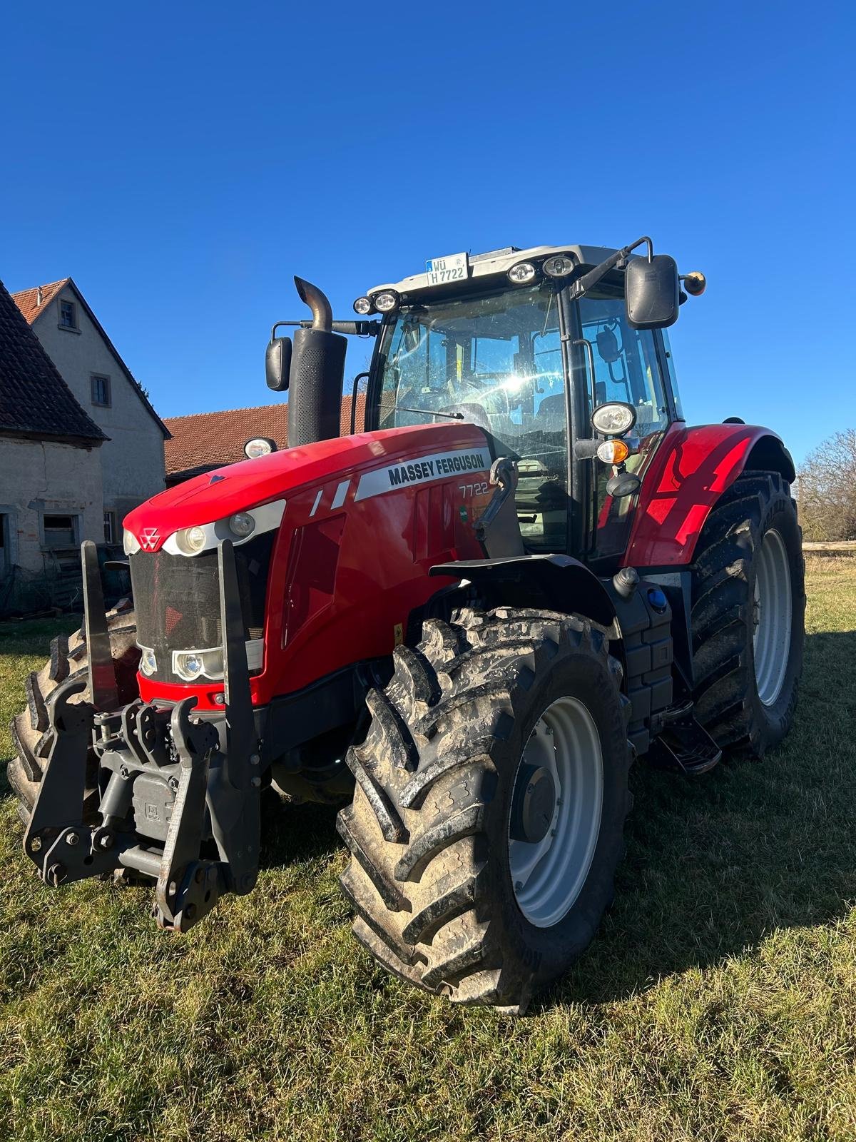 Traktor tip Massey Ferguson 7722 Dyna6 Efficient, Gebrauchtmaschine in Röttingen (Poză 1)