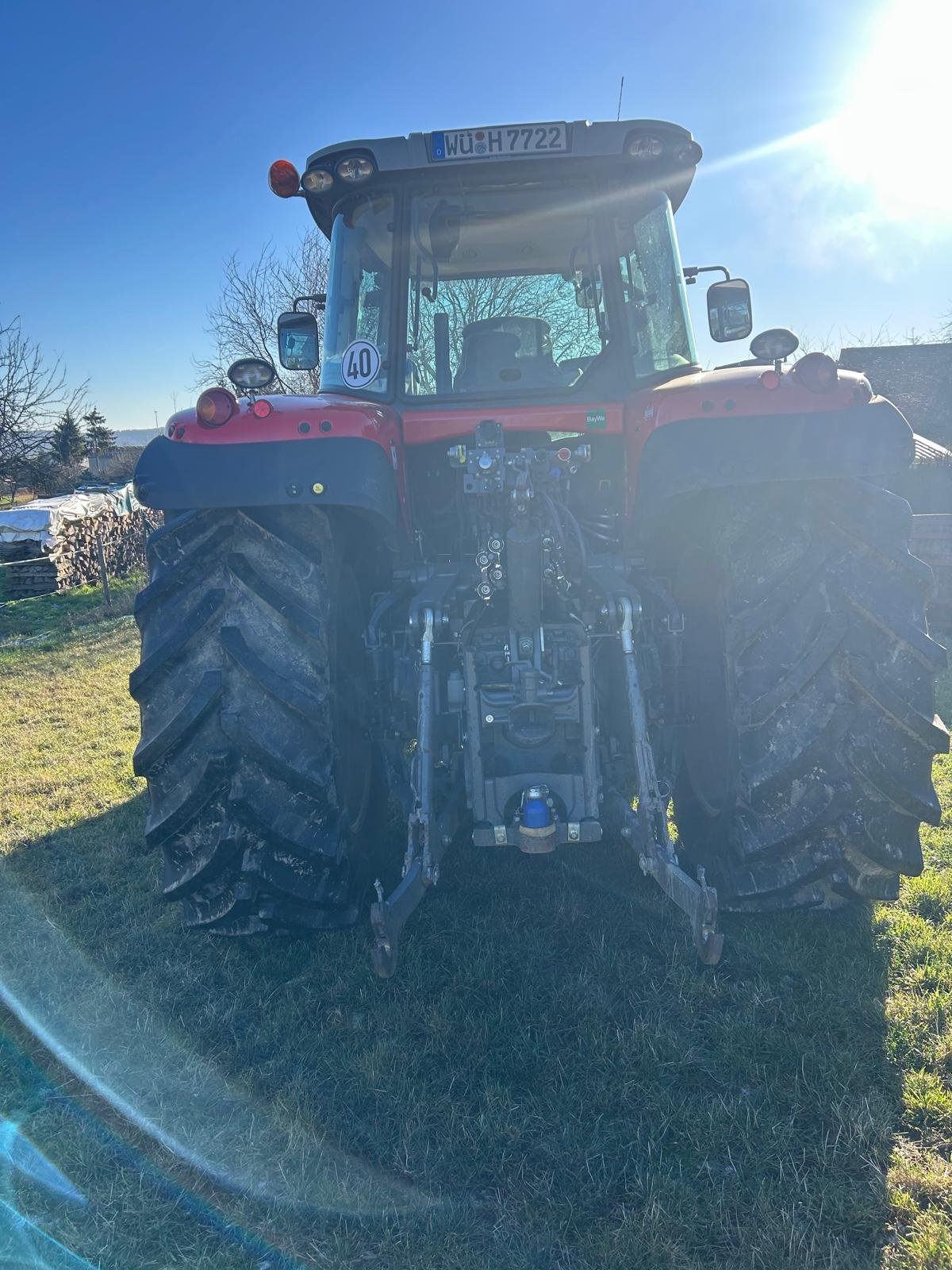 Traktor tip Massey Ferguson 7722 Dyna6 Efficient, Gebrauchtmaschine in Röttingen (Poză 3)