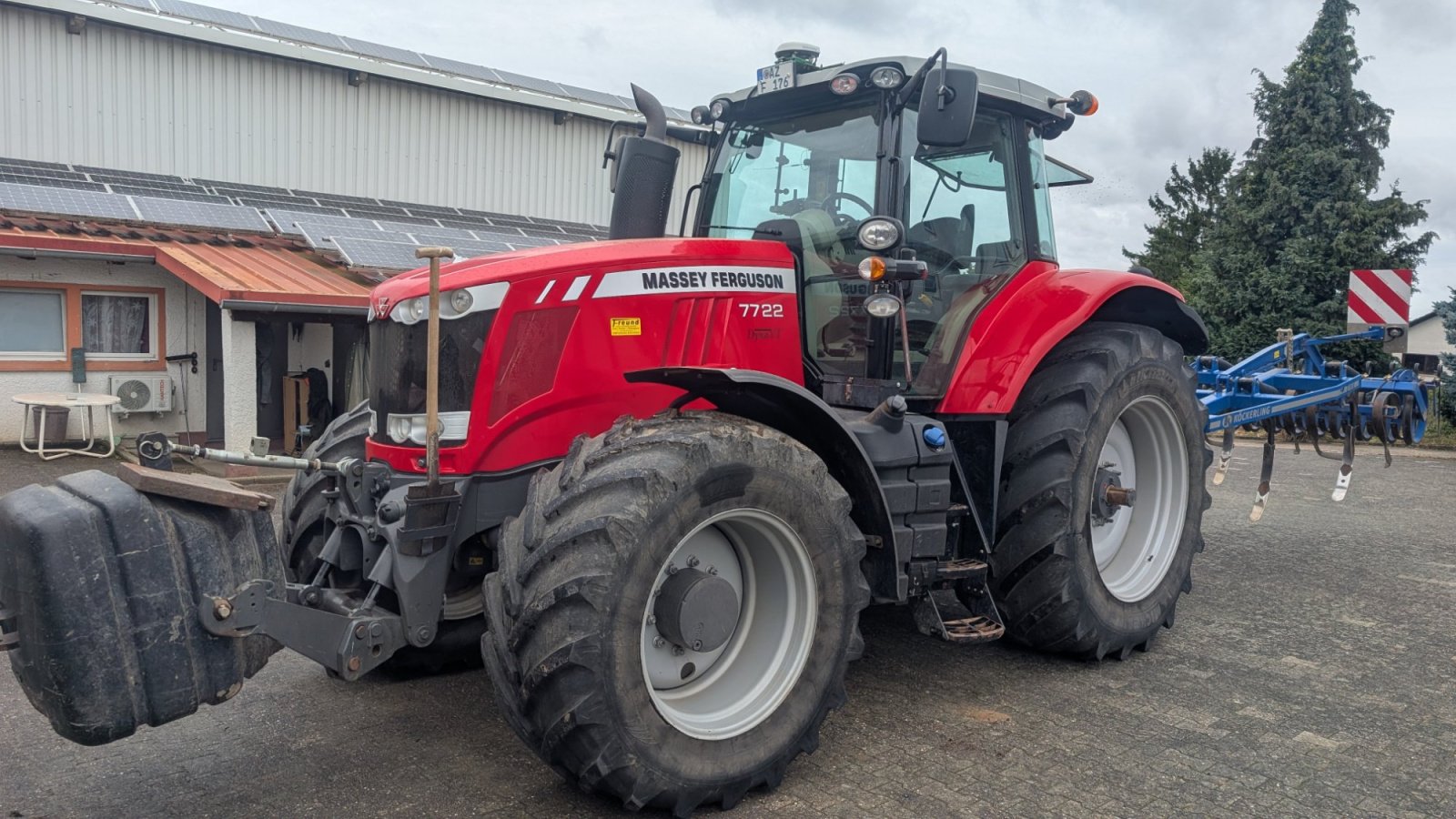 Traktor typu Massey Ferguson 7722, Gebrauchtmaschine v Udenheim (Obrázek 1)
