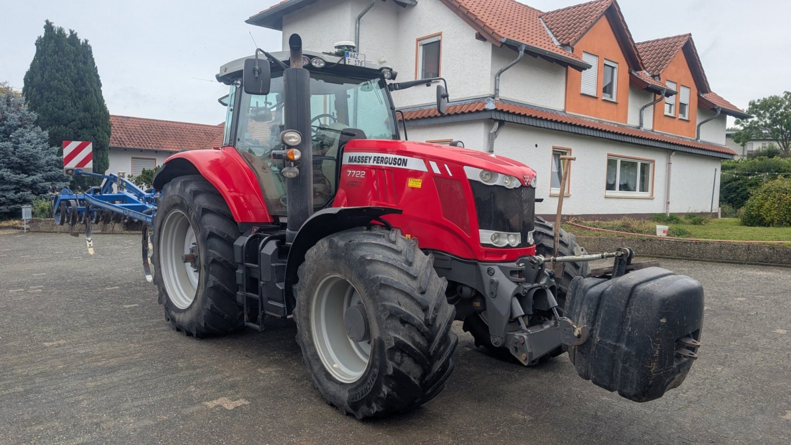 Traktor typu Massey Ferguson 7722, Gebrauchtmaschine v Udenheim (Obrázek 3)