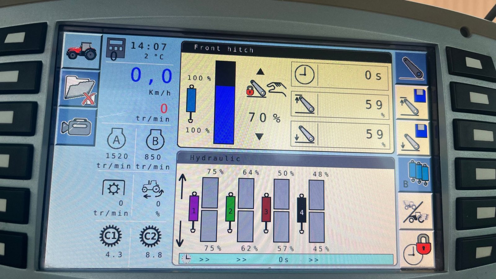 Traktor типа Massey Ferguson 7724 Dyna VT, Gebrauchtmaschine в Ringsted (Фотография 20)