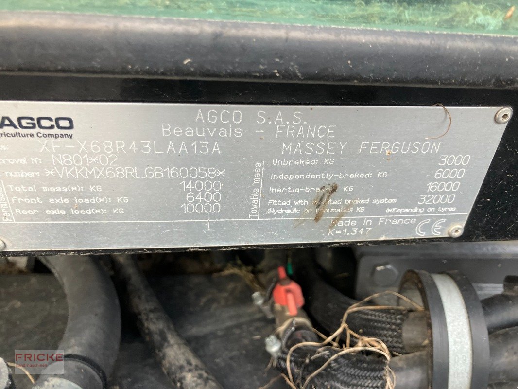 Traktor типа Massey Ferguson 7726 Dyna-VT, Gebrauchtmaschine в Bockel - Gyhum (Фотография 19)