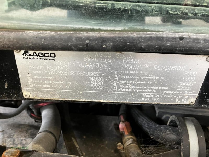 Traktor типа Massey Ferguson 7726, Gebrauchtmaschine в Spelle (Фотография 14)