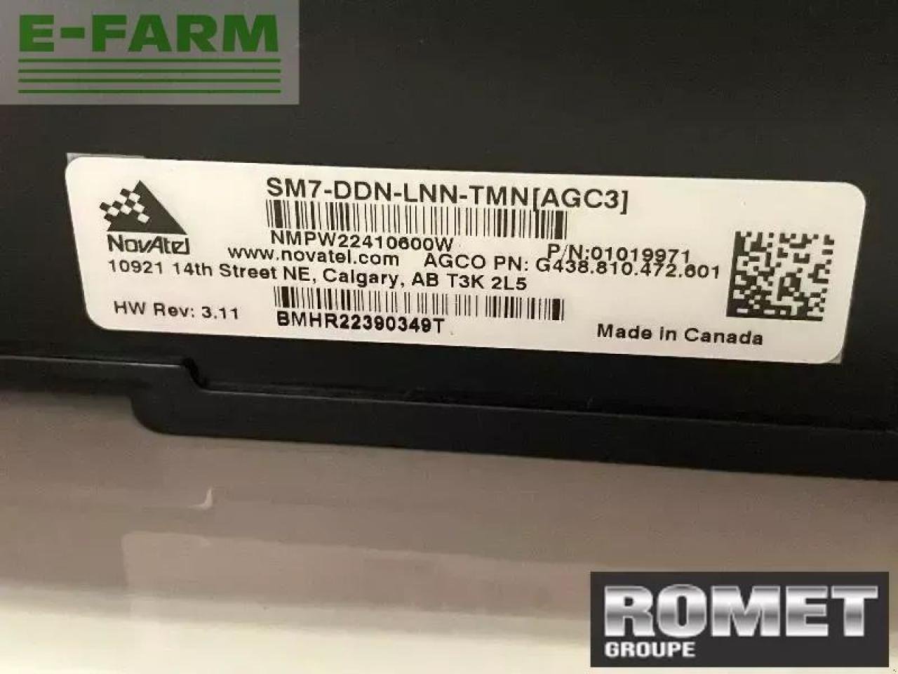 Traktor del tipo Massey Ferguson 7s-190 dv ex Exclusive, Gebrauchtmaschine In GENNES-SUR-GLAIZE (Immagine 9)