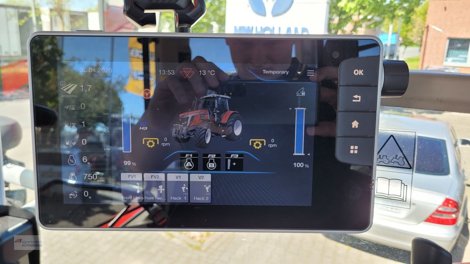 Traktor za tip Massey Ferguson 7S.180 Dyna-6 EFFICIENT, Gebrauchtmaschine u Altenberge (Slika 19)