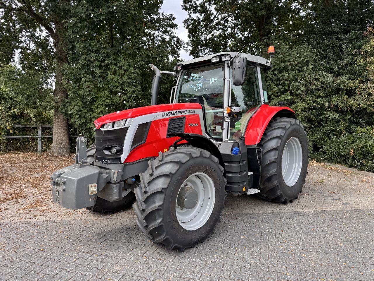 Traktor Türe ait Massey Ferguson 7s.180 Dyna6 Eff, Gebrauchtmaschine içinde Achterveld (resim 1)