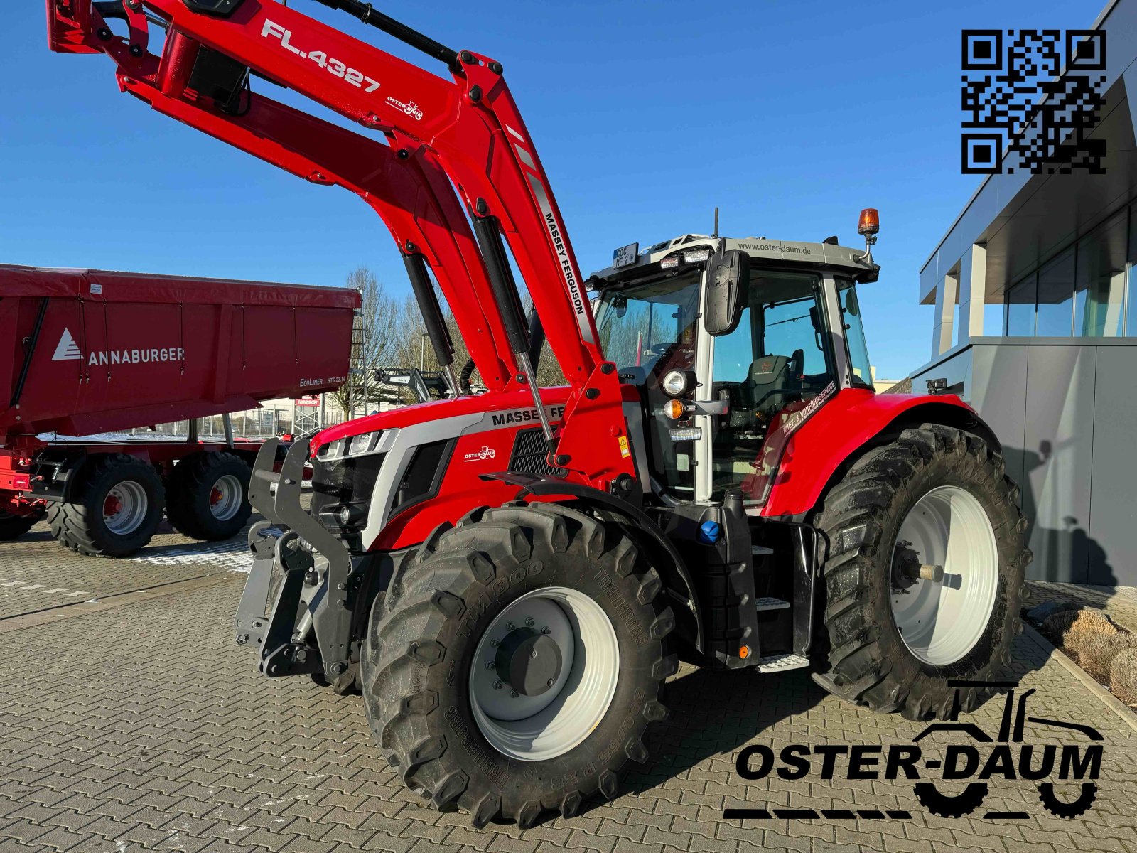 Traktor des Typs Massey Ferguson 7S.190 Dyna VT Exclusive, Neumaschine in Kaisersesch (Bild 2)