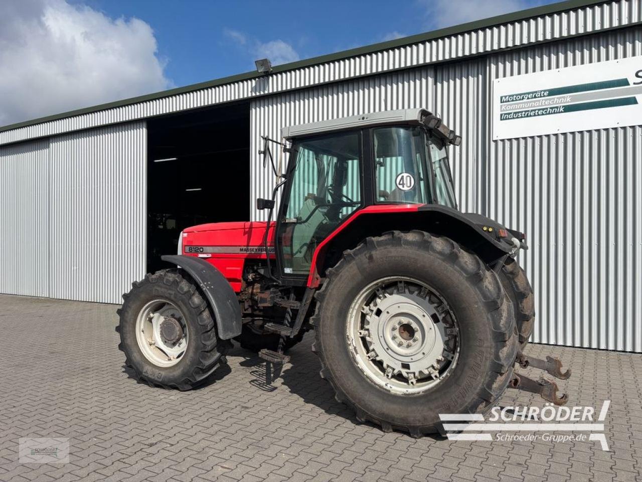Traktor typu Massey Ferguson 8120, Gebrauchtmaschine w Schwarmstedt (Zdjęcie 8)