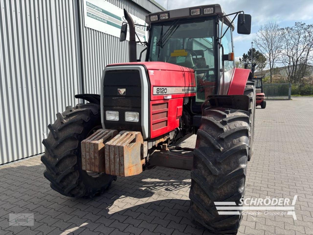 Traktor typu Massey Ferguson 8120, Gebrauchtmaschine w Schwarmstedt (Zdjęcie 11)