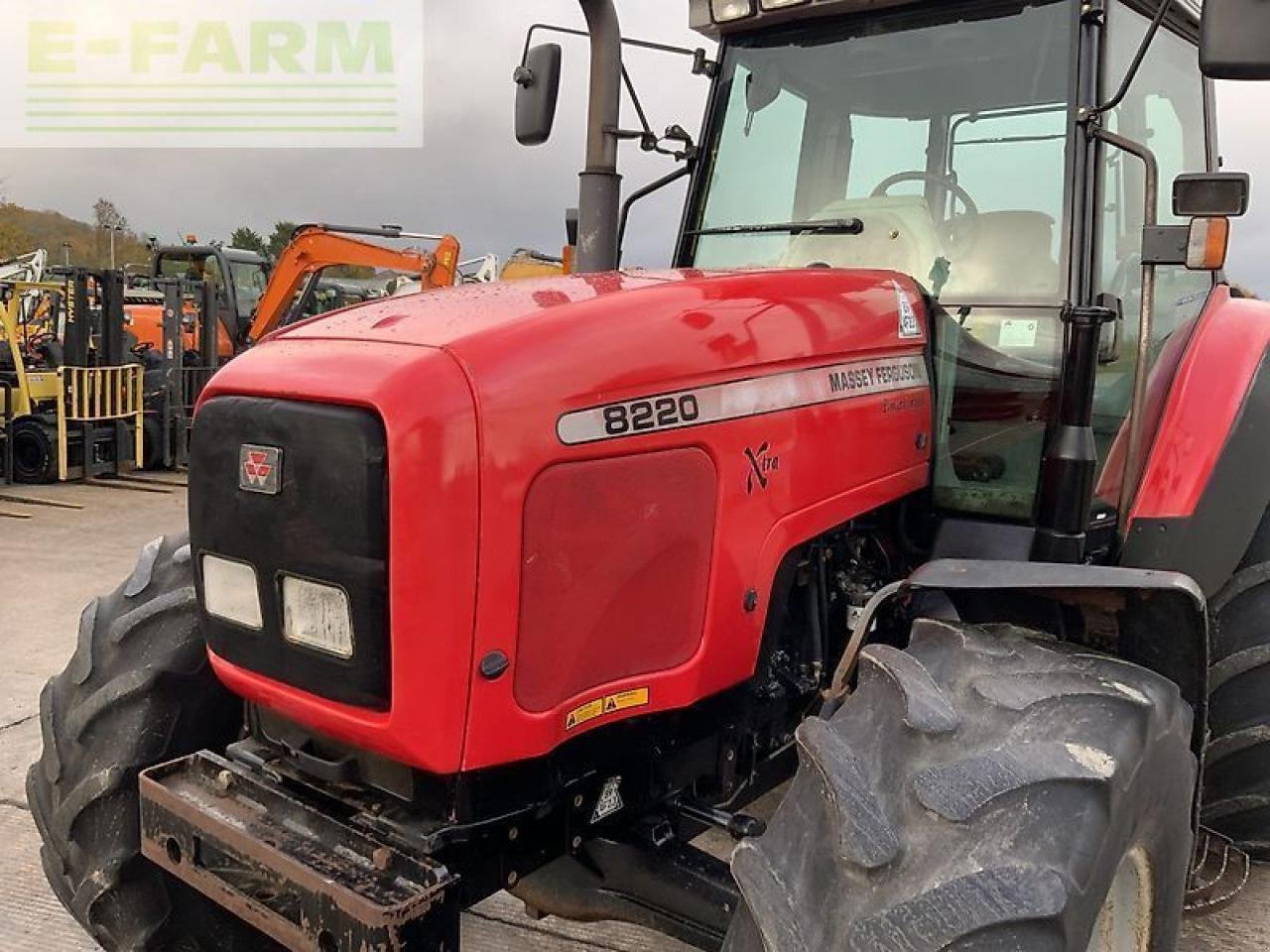 Traktor του τύπου Massey Ferguson 8220 xtra power control tractor (st24304) Xtra, Gebrauchtmaschine σε SHAFTESBURY (Φωτογραφία 13)