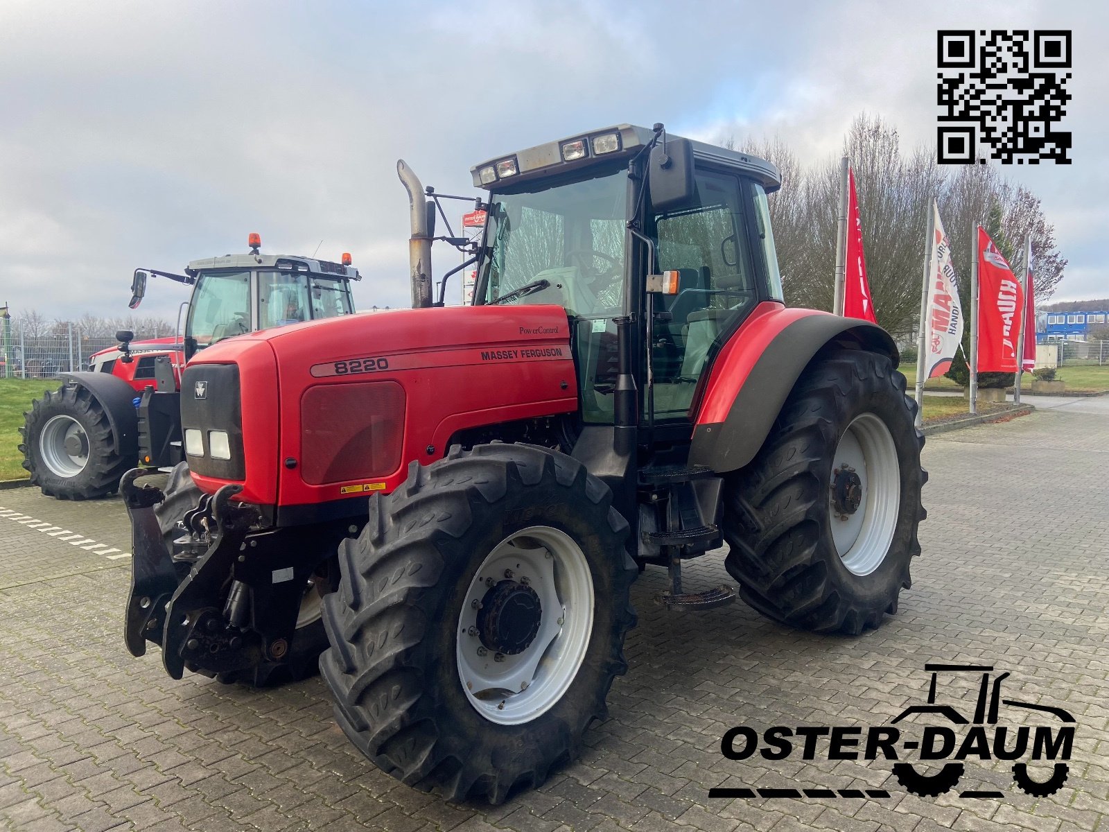 Traktor typu Massey Ferguson 8220, Gebrauchtmaschine v Kaisersesch (Obrázek 3)