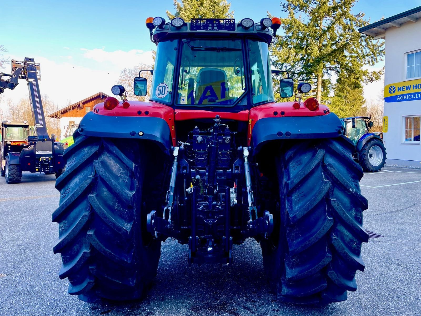 Traktor of the type Massey Ferguson 8480-4 DynaVT, Gebrauchtmaschine in Burgkirchen (Picture 6)