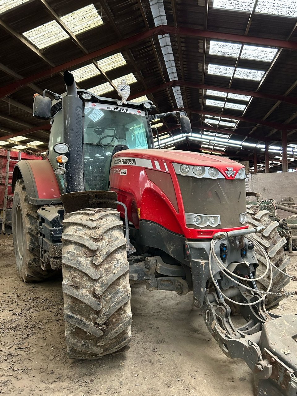 Traktor tipa Massey Ferguson 8650 DYNA VT, Gebrauchtmaschine u MONTAUBAN DE BRETAGNE (Slika 4)
