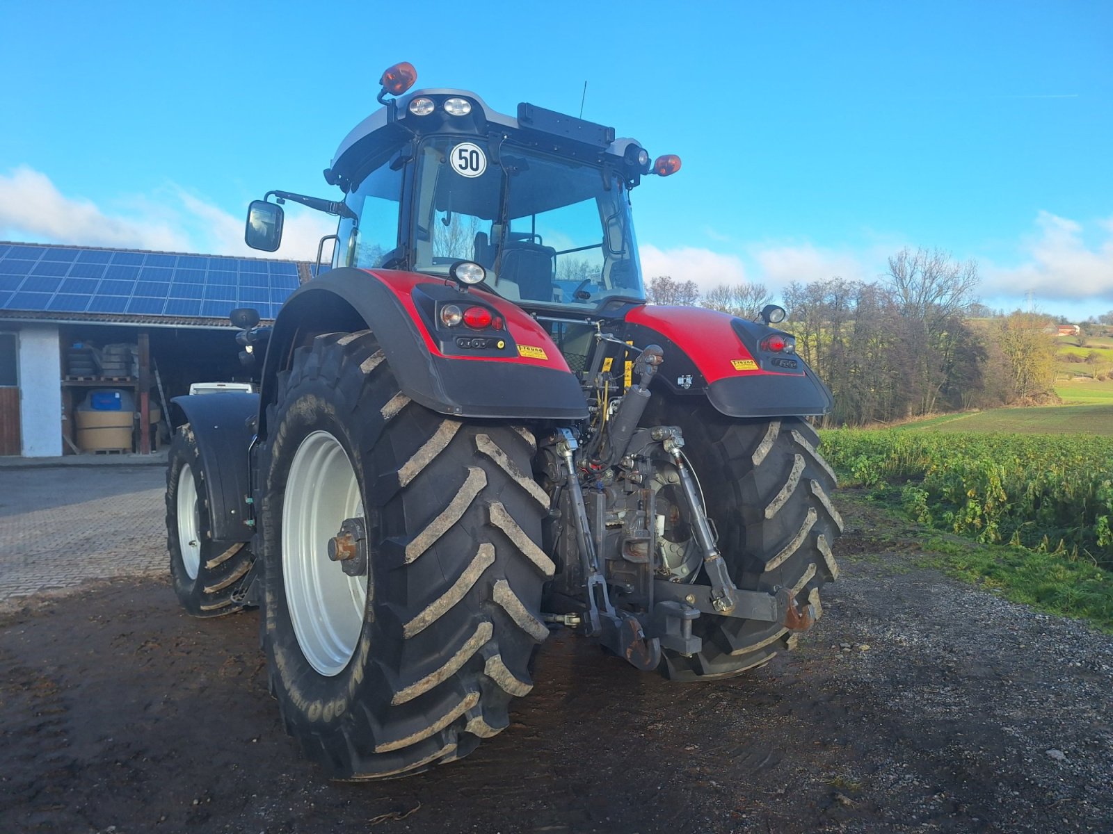 Traktor typu Massey Ferguson 8650 Dyna VT, Gebrauchtmaschine w D-Wurmannsquick (Zdjęcie 4)