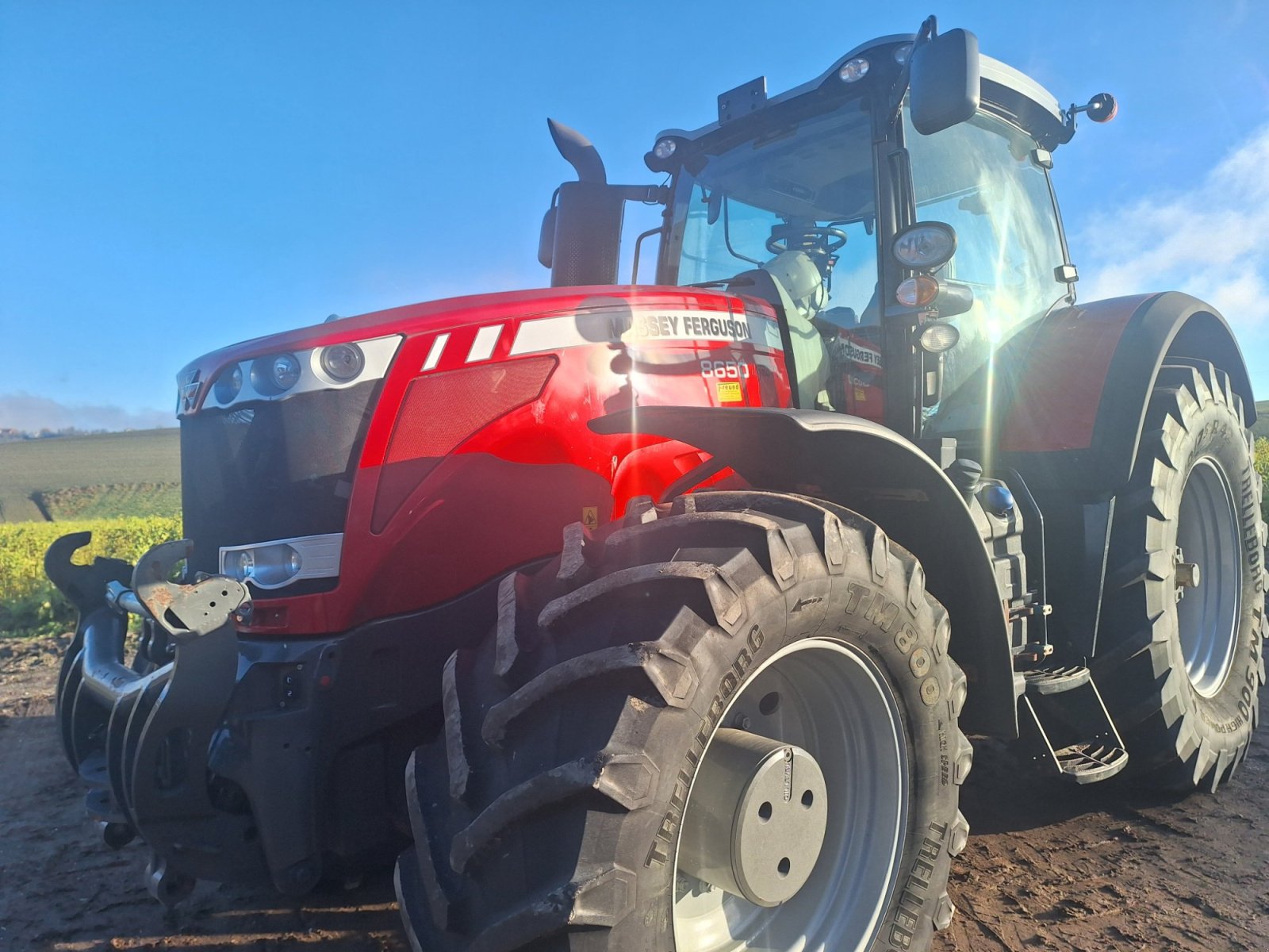 Traktor typu Massey Ferguson 8650 Dyna VT, Gebrauchtmaschine w D-Wurmannsquick (Zdjęcie 12)