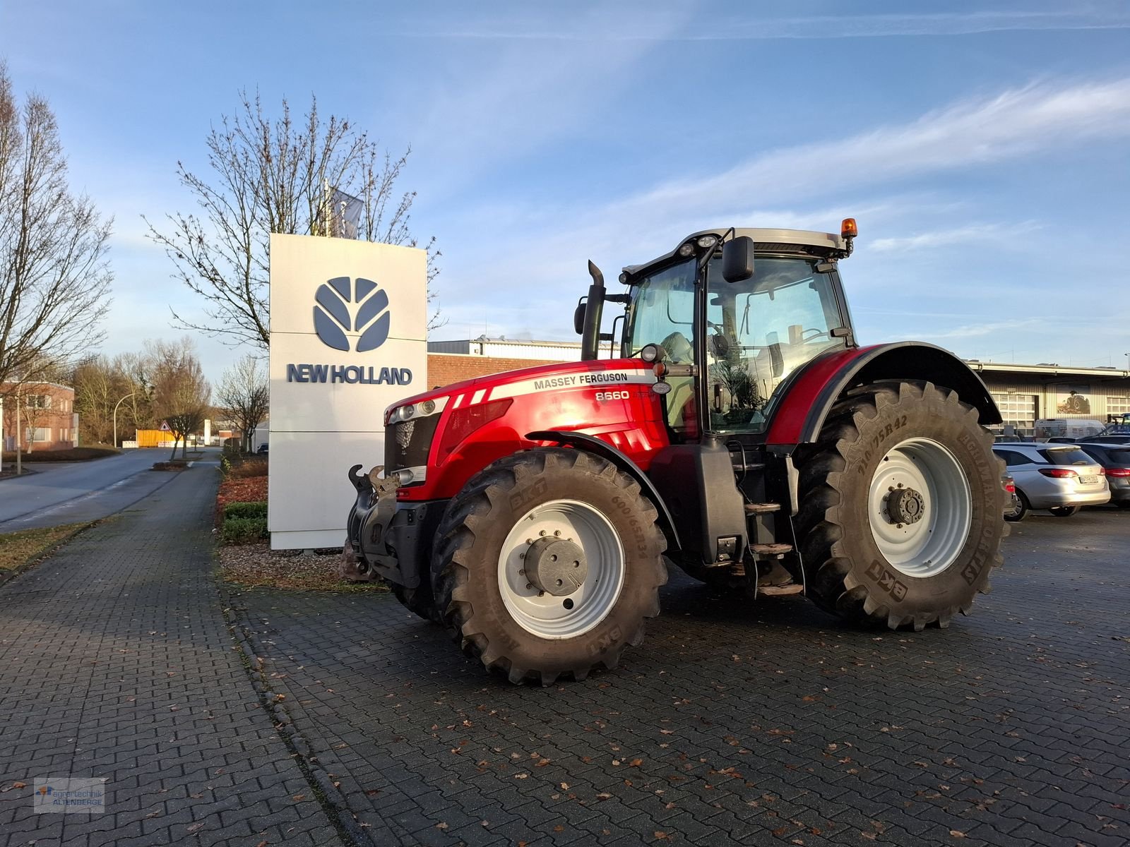 Traktor del tipo Massey Ferguson 8660 Dyna-VT, Gebrauchtmaschine In Altenberge (Immagine 2)