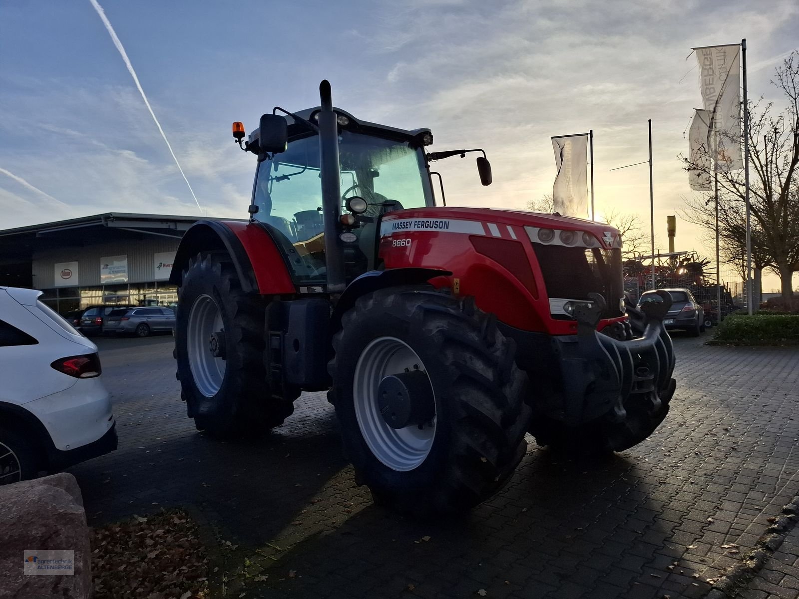Traktor del tipo Massey Ferguson 8660 Dyna-VT, Gebrauchtmaschine In Altenberge (Immagine 4)
