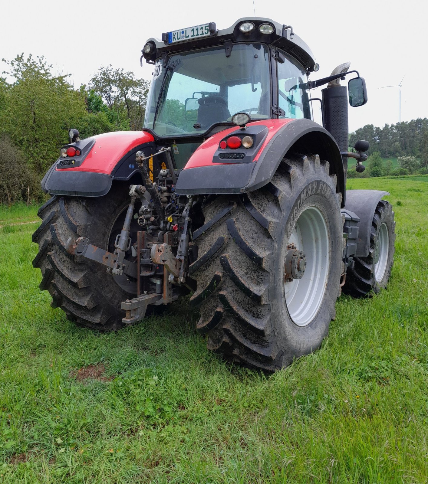 Traktor of the type Massey Ferguson 8660, Gebrauchtmaschine in Kasendorf (Picture 9)