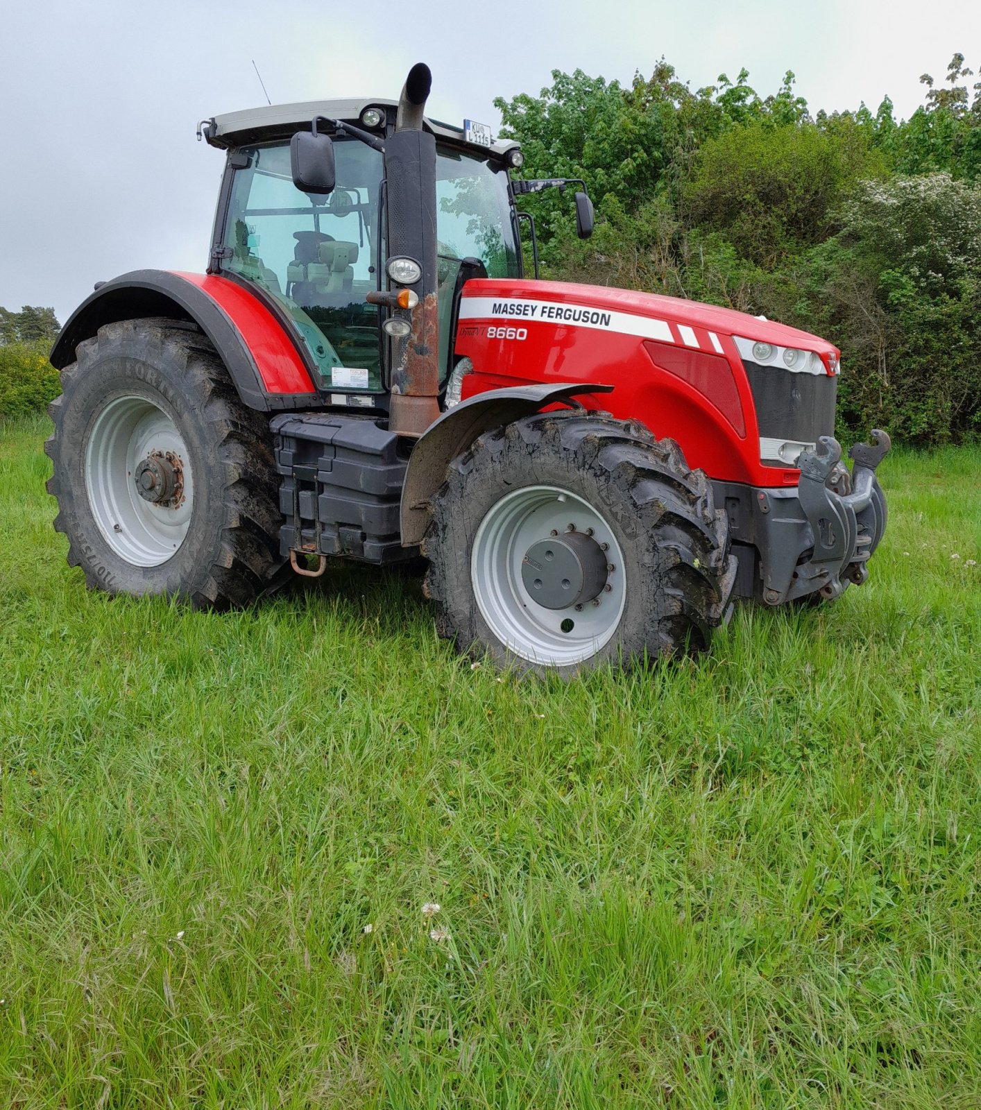 Traktor of the type Massey Ferguson 8660, Gebrauchtmaschine in Kasendorf (Picture 11)