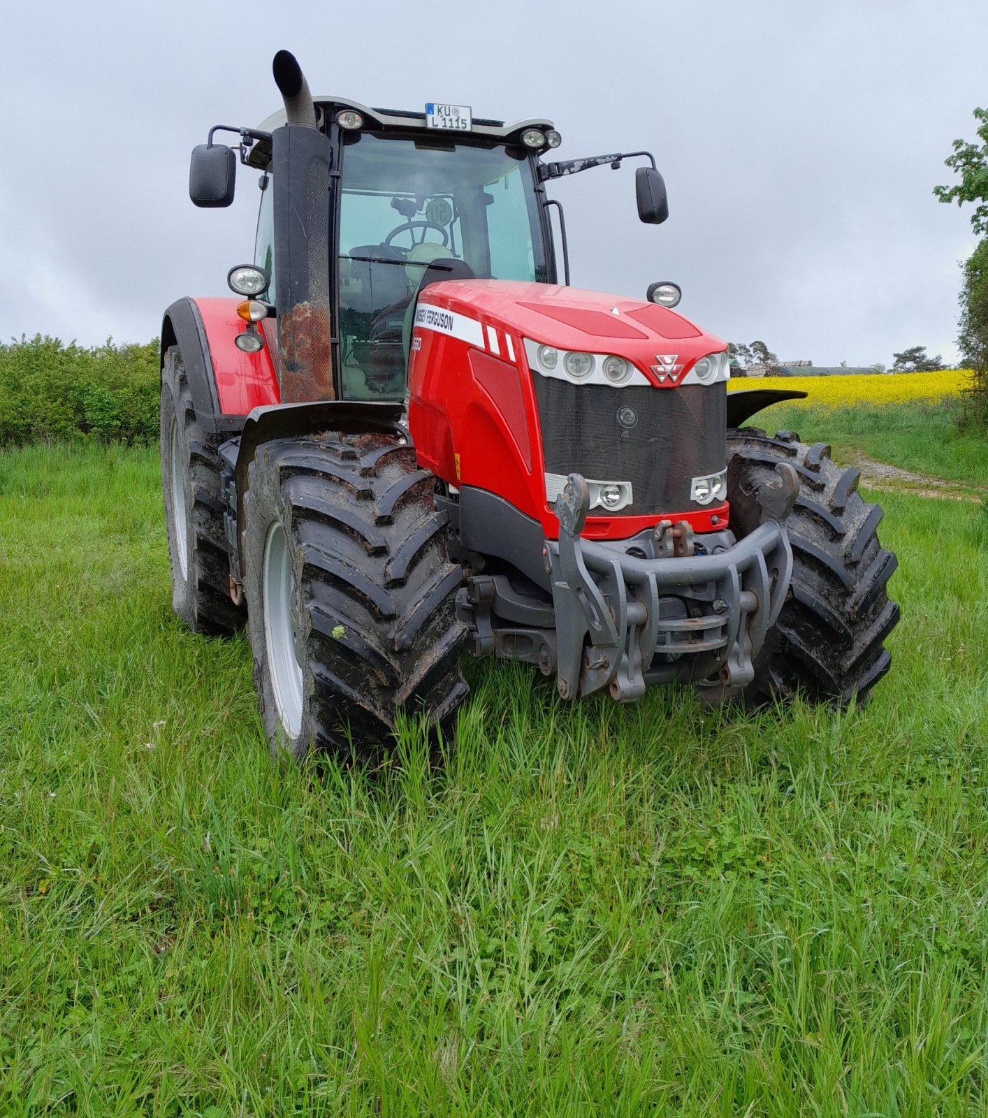 Traktor of the type Massey Ferguson 8660, Gebrauchtmaschine in Kasendorf (Picture 12)