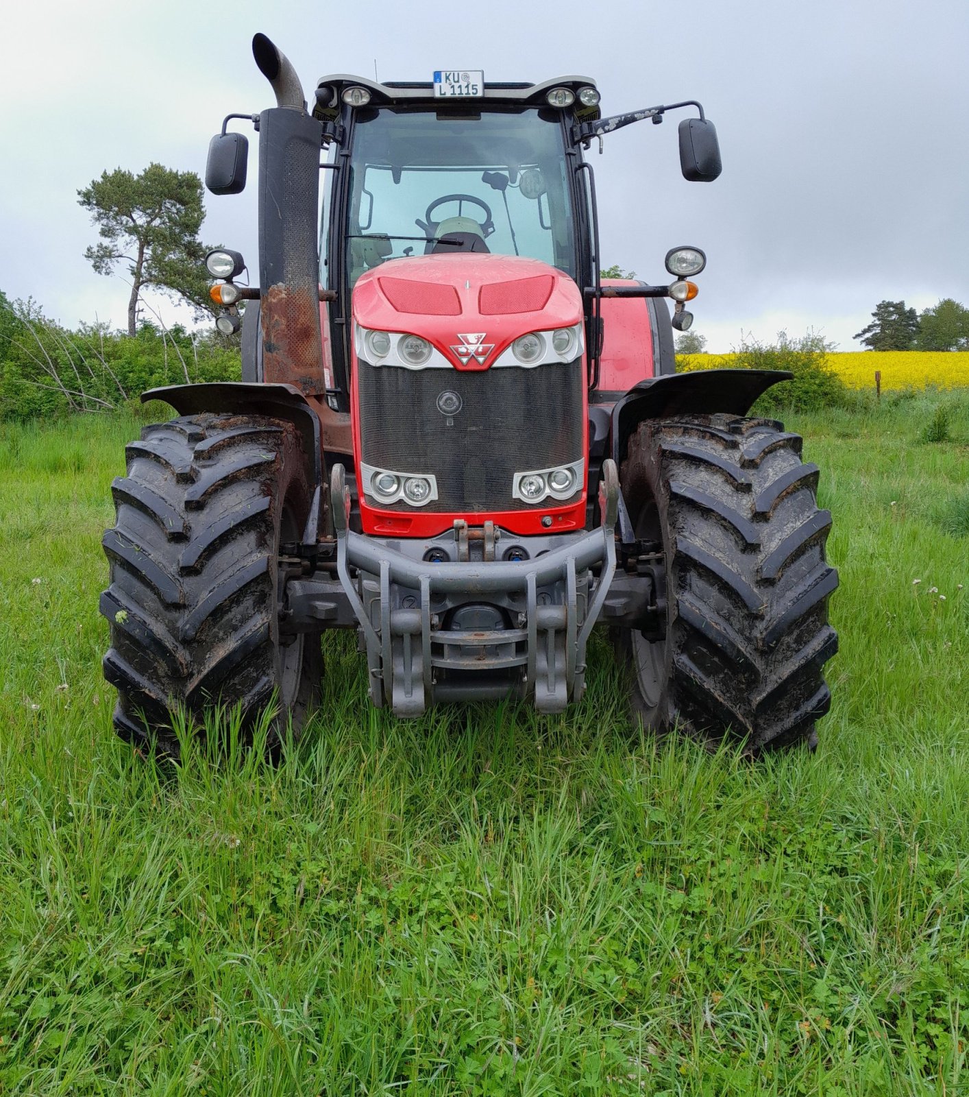 Traktor of the type Massey Ferguson 8660, Gebrauchtmaschine in Kasendorf (Picture 13)