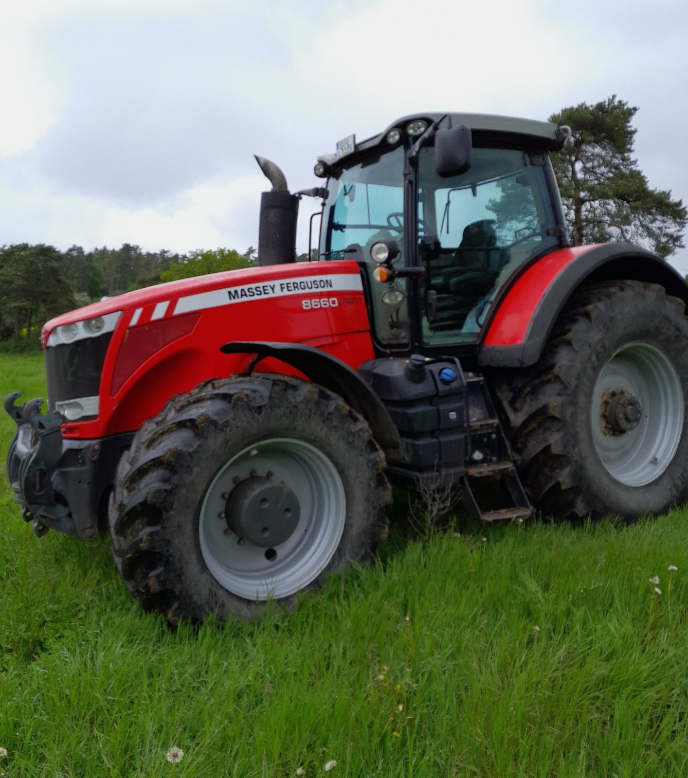 Traktor of the type Massey Ferguson 8660, Gebrauchtmaschine in Kasendorf (Picture 14)