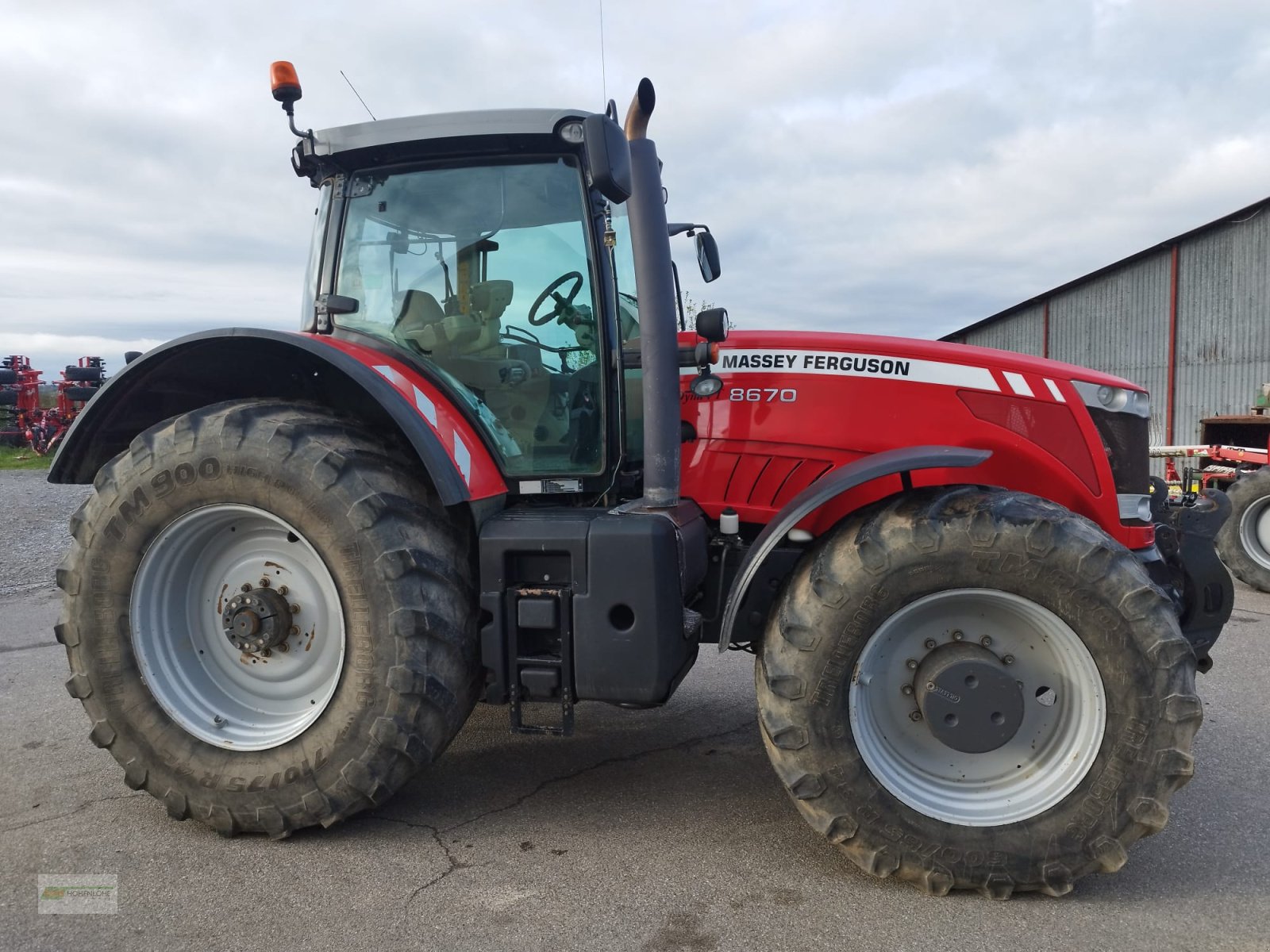 Traktor от тип Massey Ferguson 8670 DYNA VT, Gebrauchtmaschine в Waldenburg (Снимка 2)
